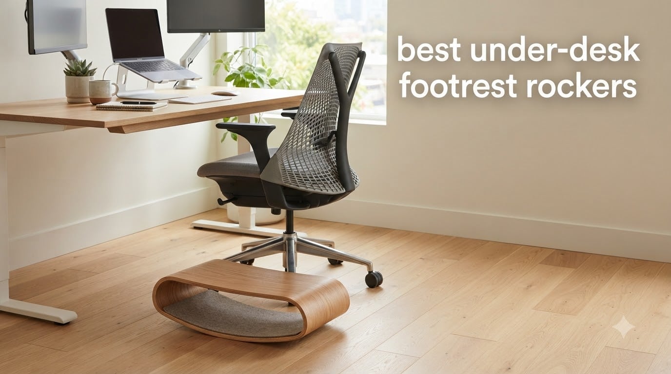 best under-desk footrest rockers