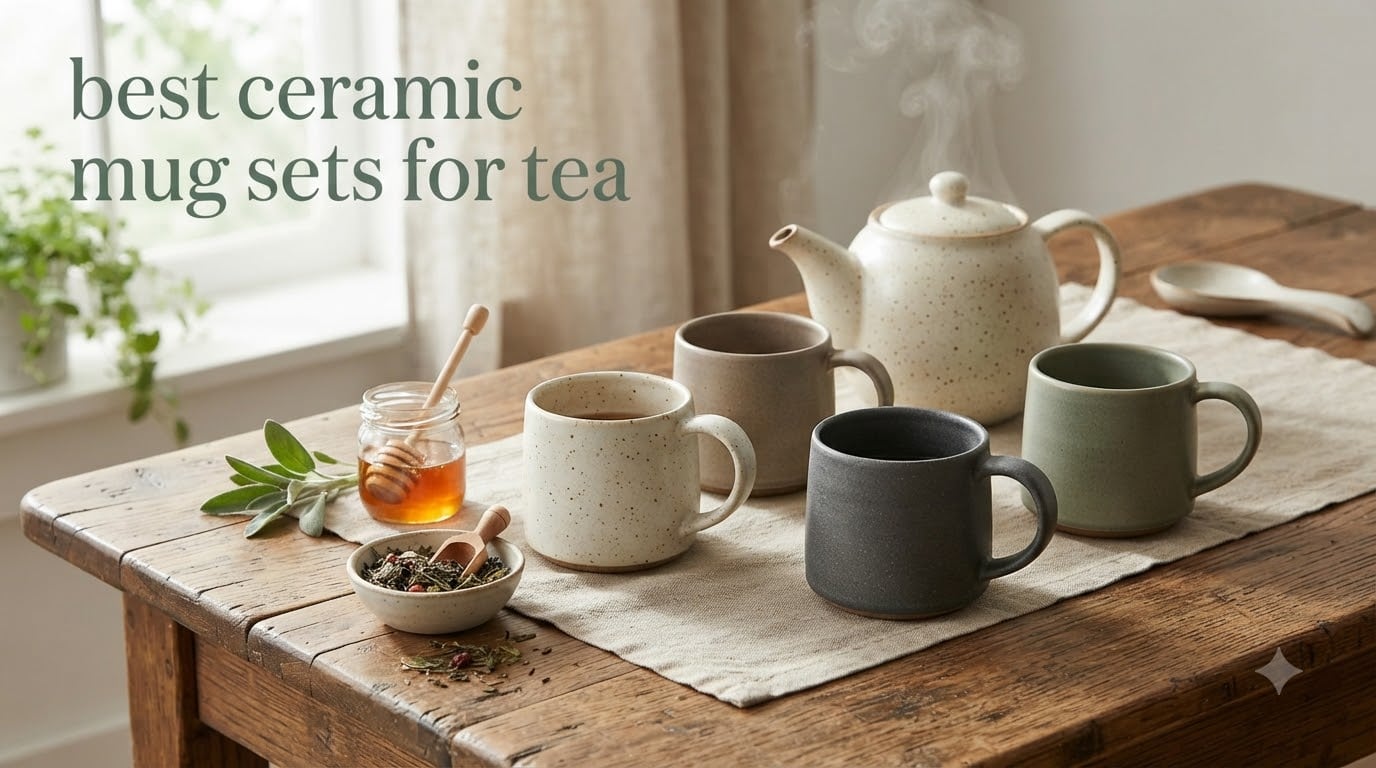 best ceramic mug sets for tea