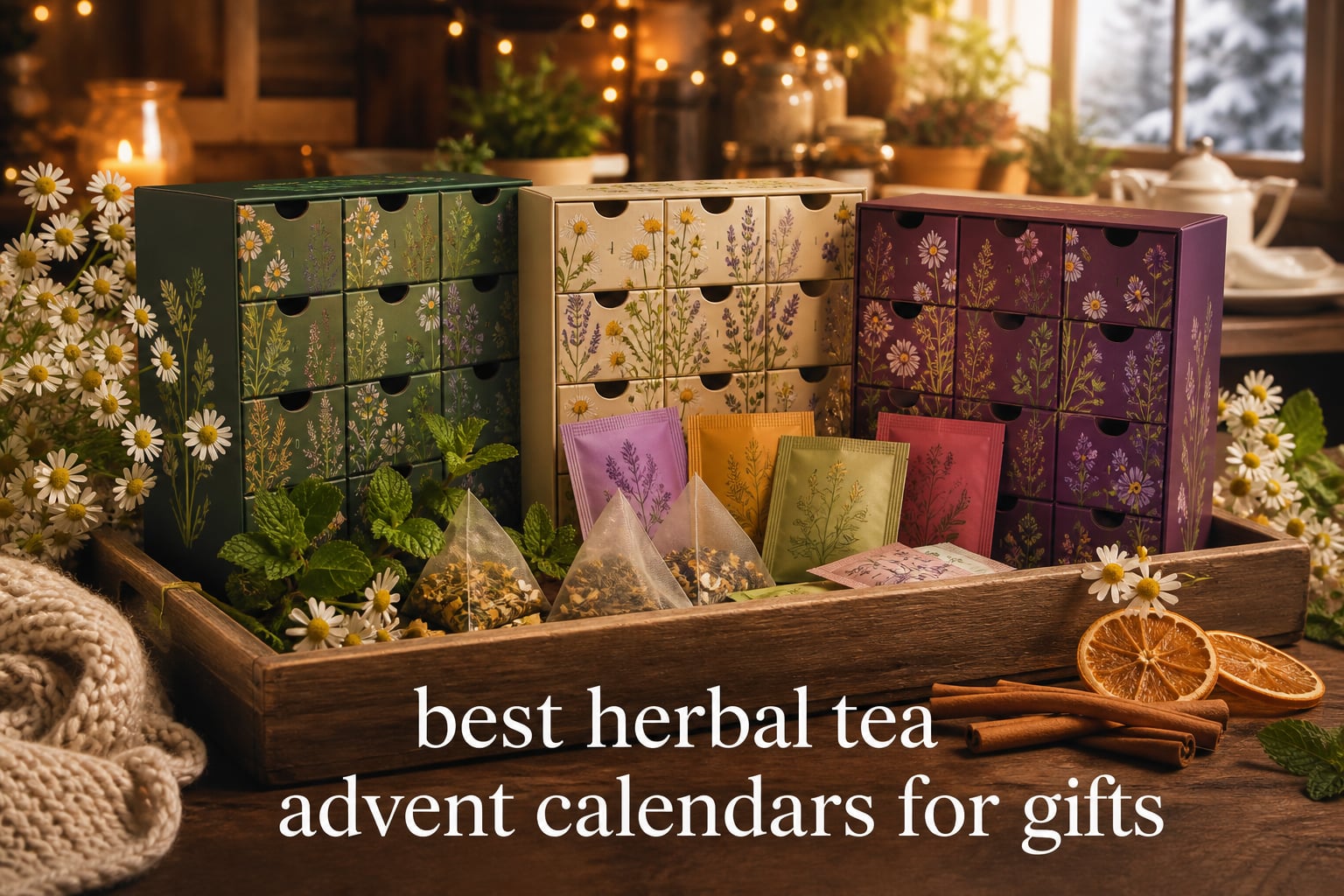 best herbal tea advent calendars for gifts