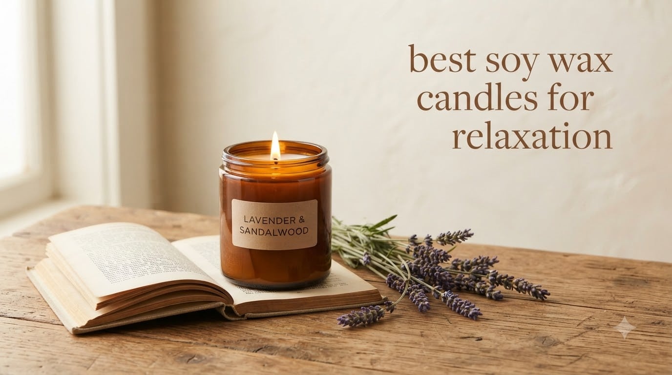 best soy wax candles for relaxation
