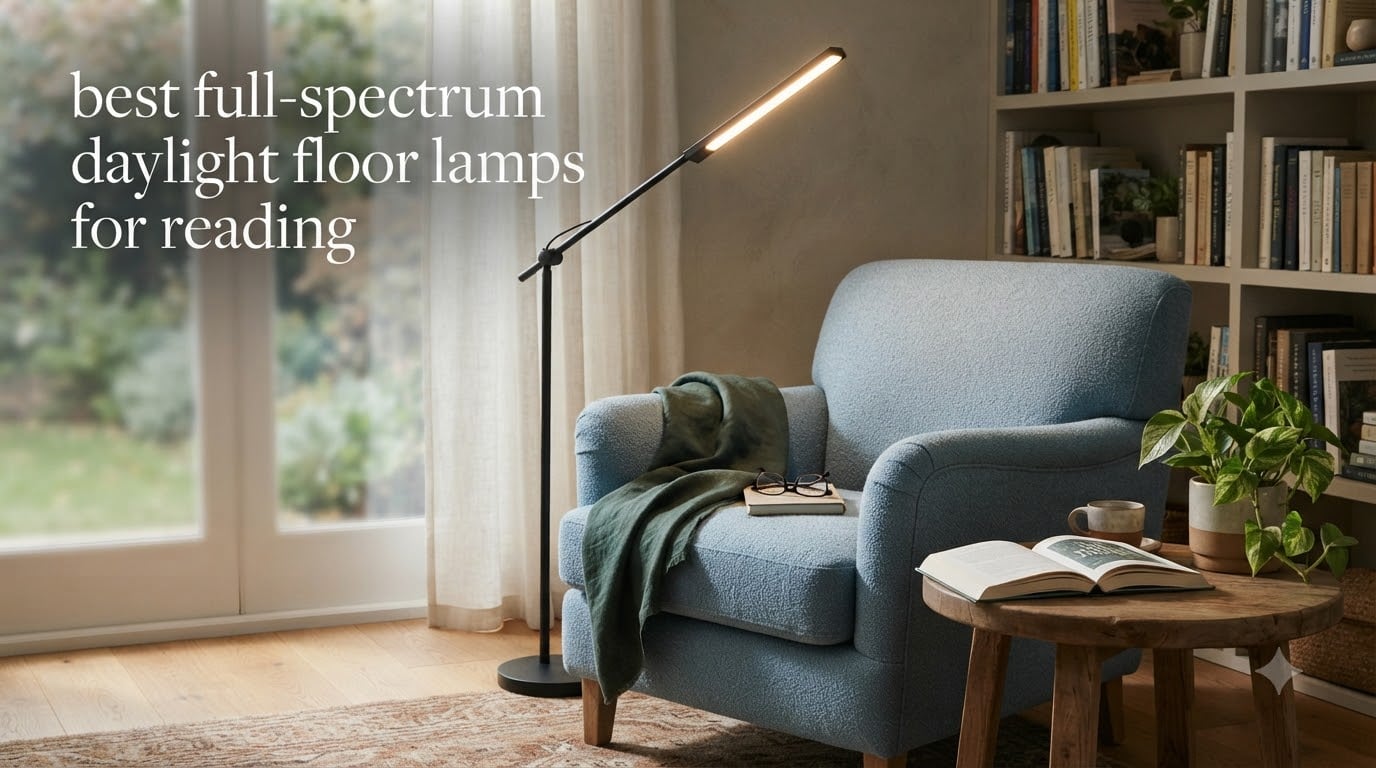 best full-spectrum daylight floor lamps for reading