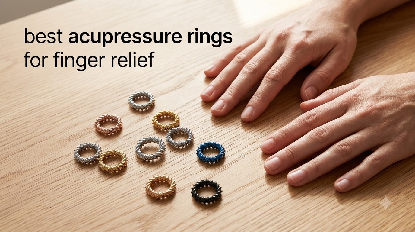 best acupressure rings for finger relief