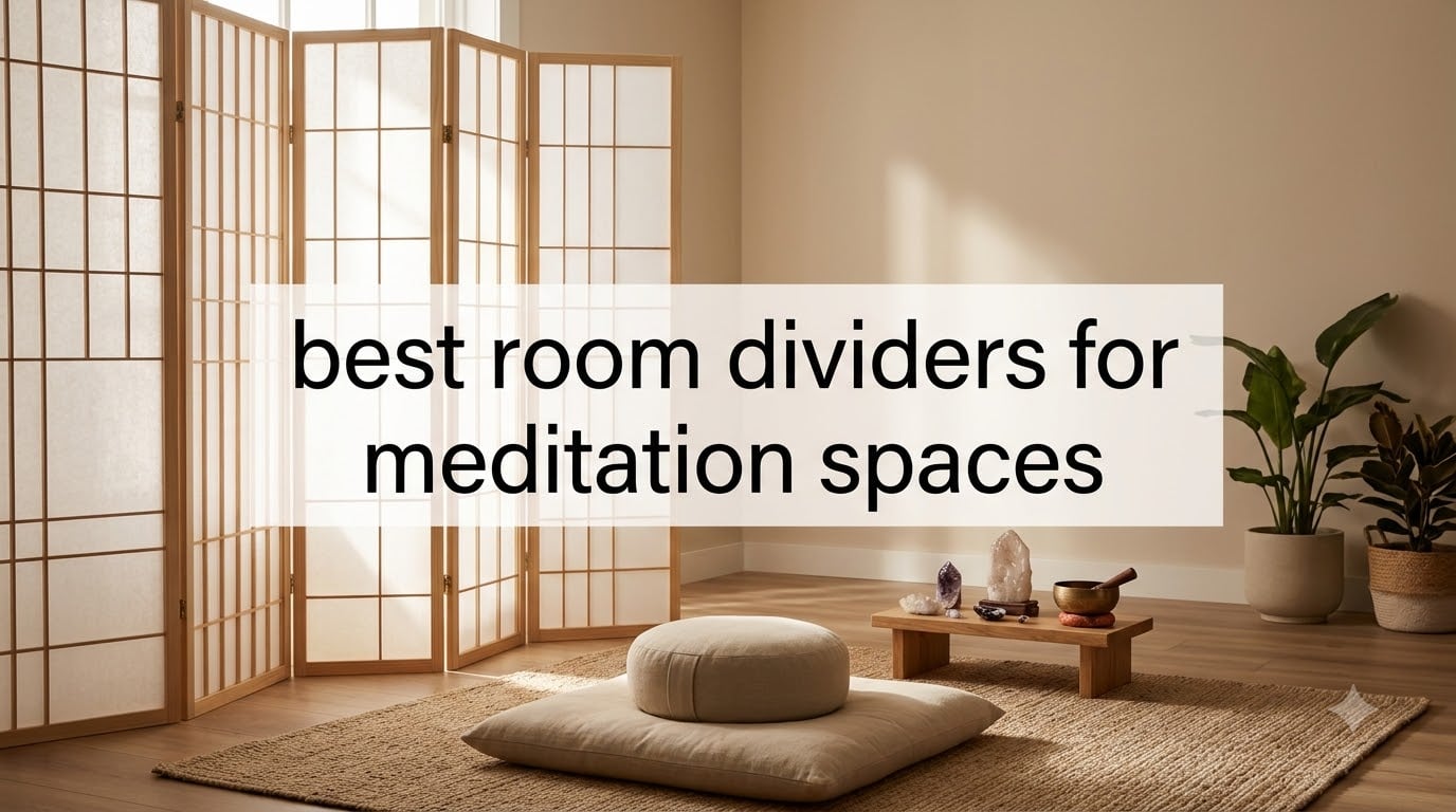 best room dividers for meditation spaces