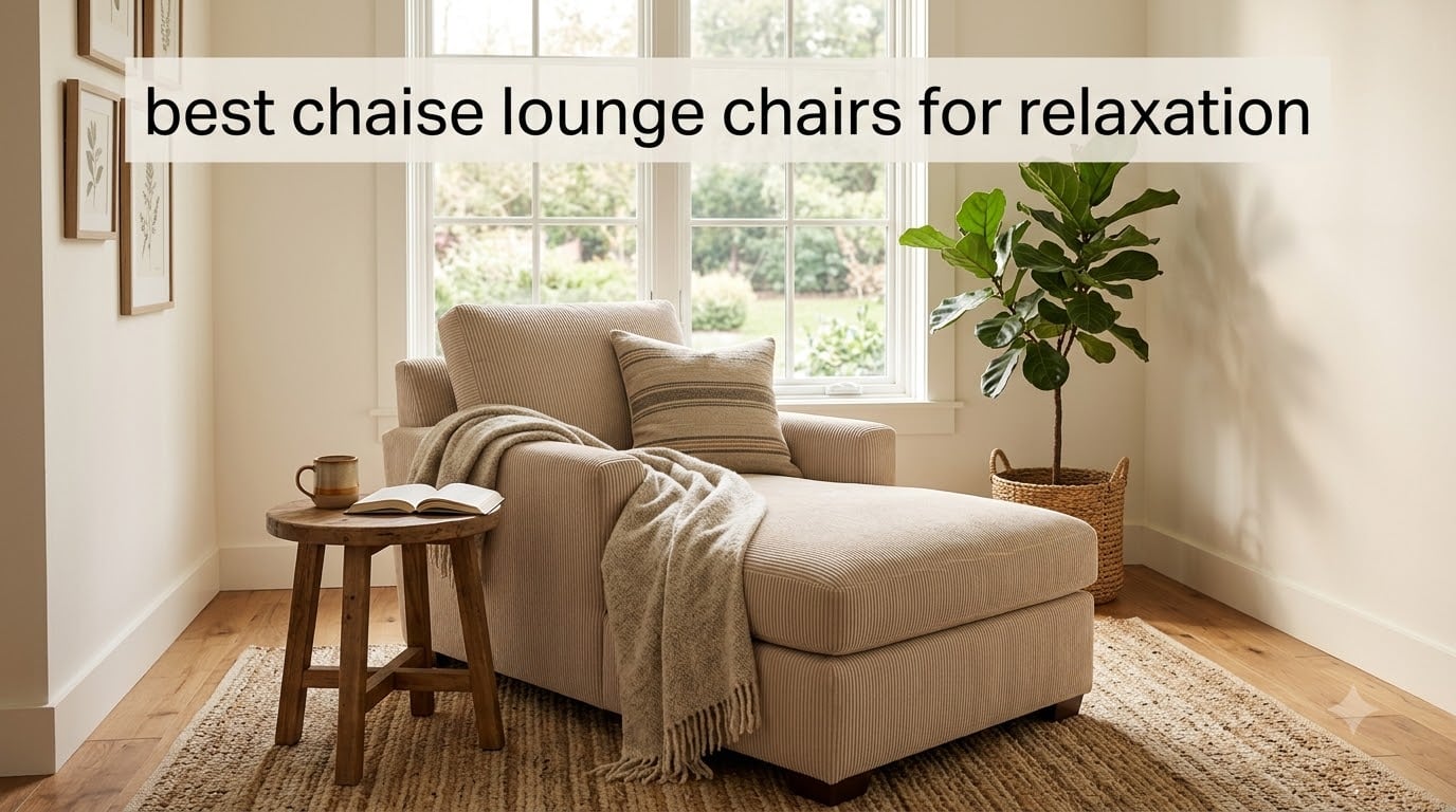 best chaise lounge chairs for relaxation