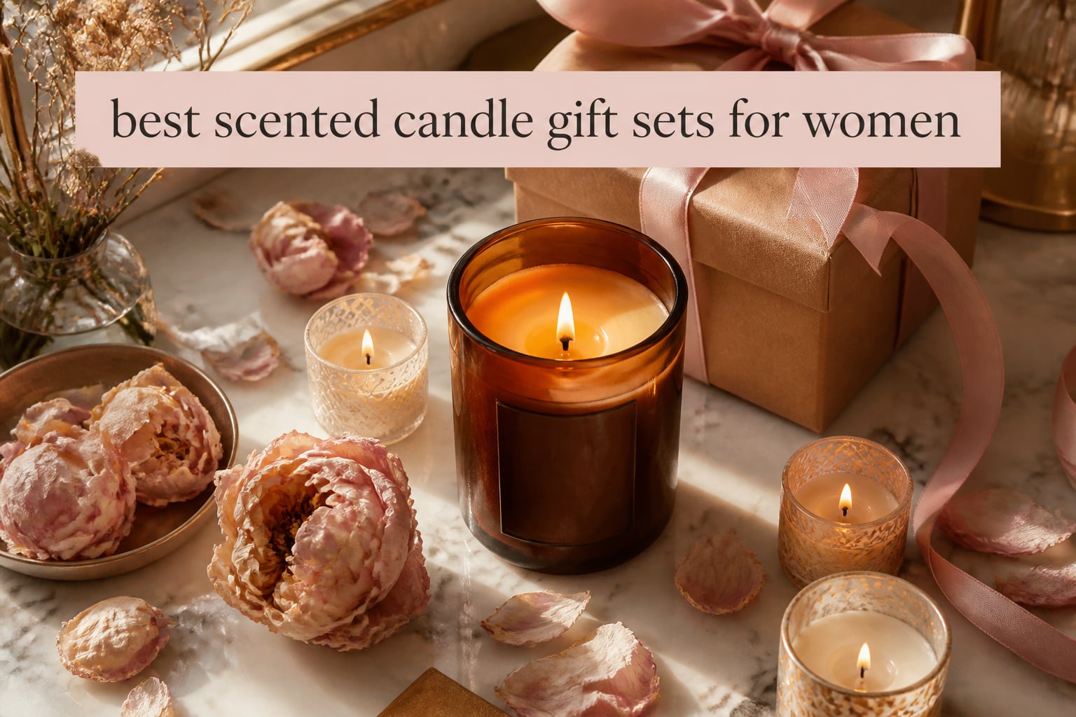 best scented candle gift sets for women