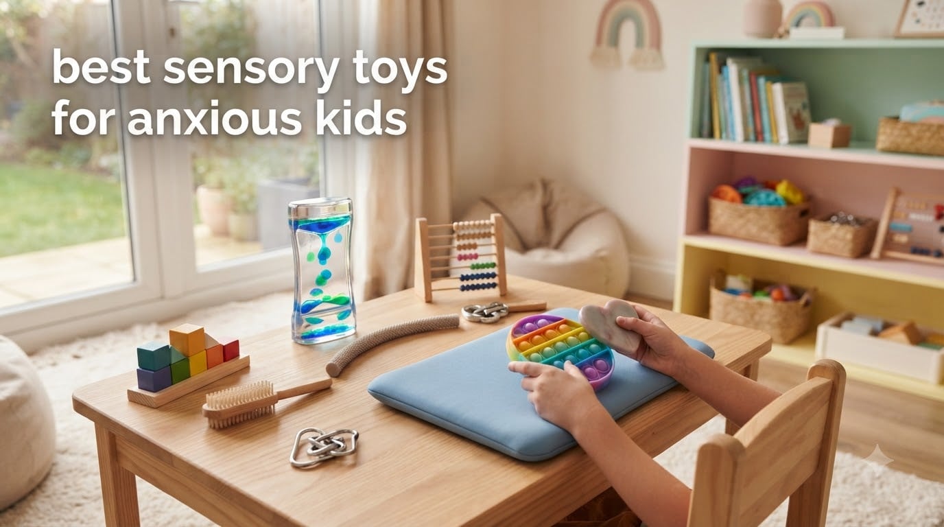 best sensory toys for anxious kids