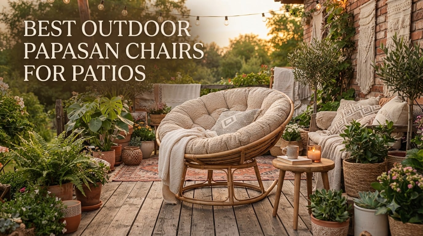 best outdoor papasan chairs for patios