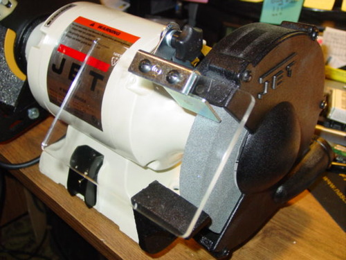 JET 8-Inch Bench Grinder, 3450 RPM, 1/2 HP, 120V 1Ph (Model JBG-8) customer photo 1