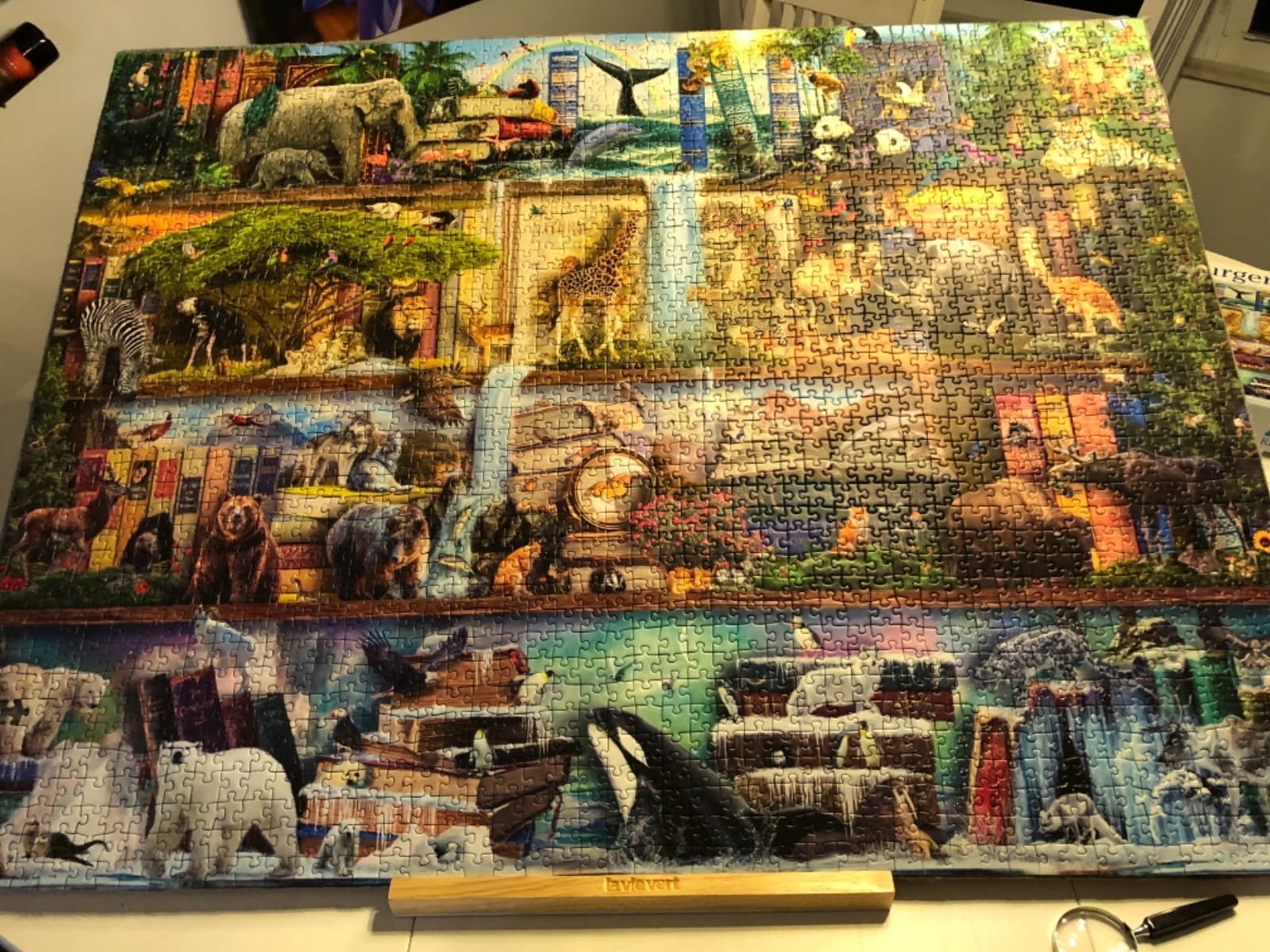 Ravensburger - Big Animal World - 2000 Piece Jigsaw Puzzle - Exciting View of the World's Apex Animals - Beautiful Imagery - Frameable - Premium Quality - Ideal Gift - Puzzles for Adults customer photo 2