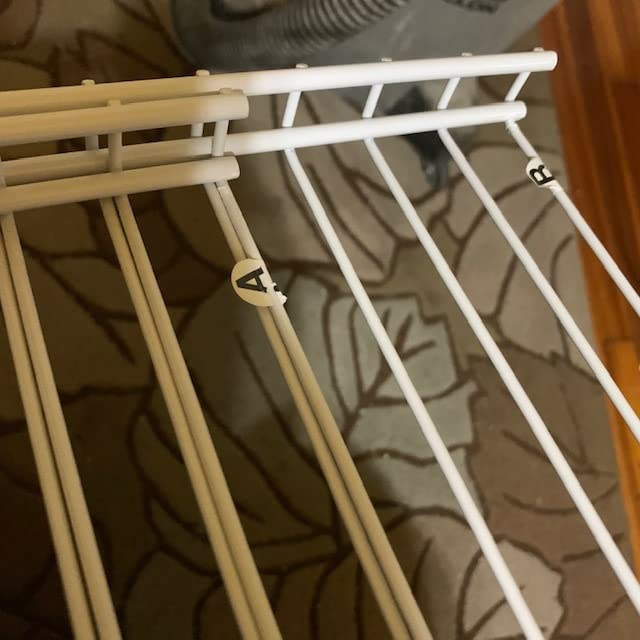 Rubbermaid Configurations Custom Closet Kit 4-8 Ft. Adjustable Metal Wire Shelving White Finish Expandable Organization System Hardware Included for Home Closet/Pantry/Laundry/Mudroom customer photo 1