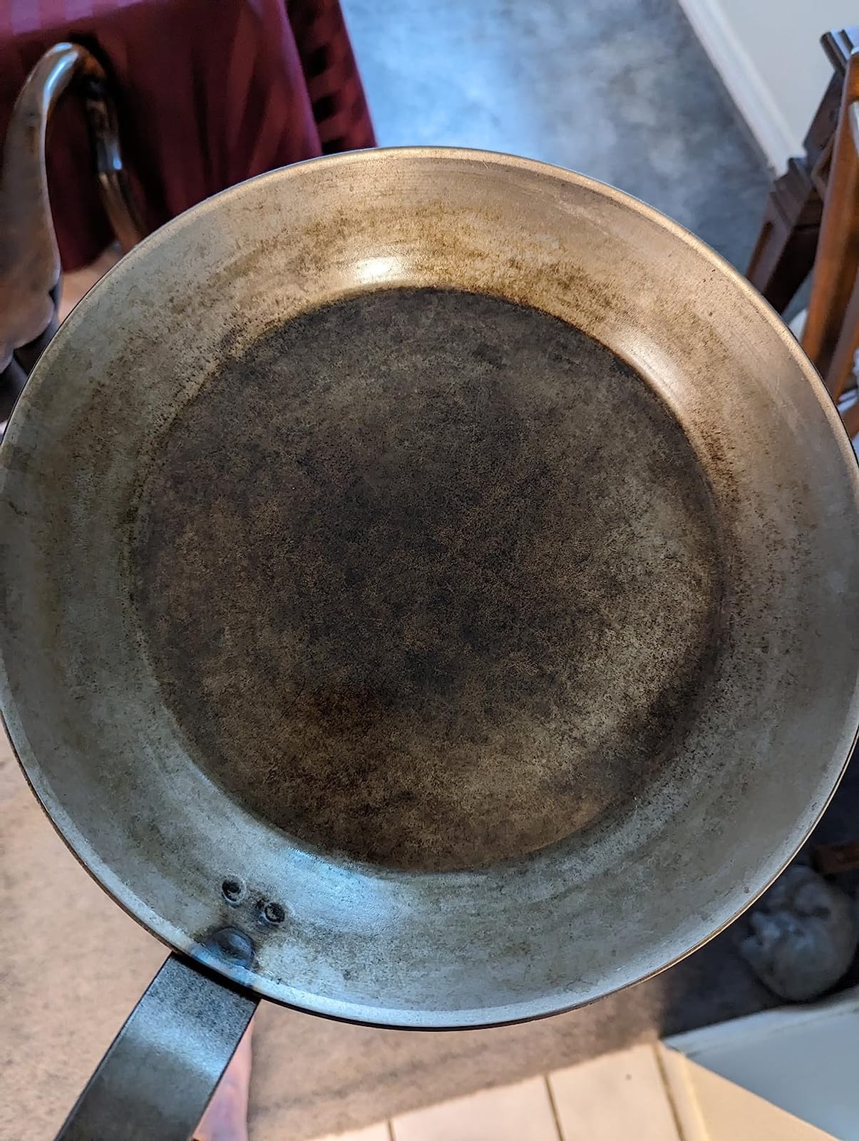Matfer Bourgeat Black Carbon Steel Frying Pan, 11 5/8