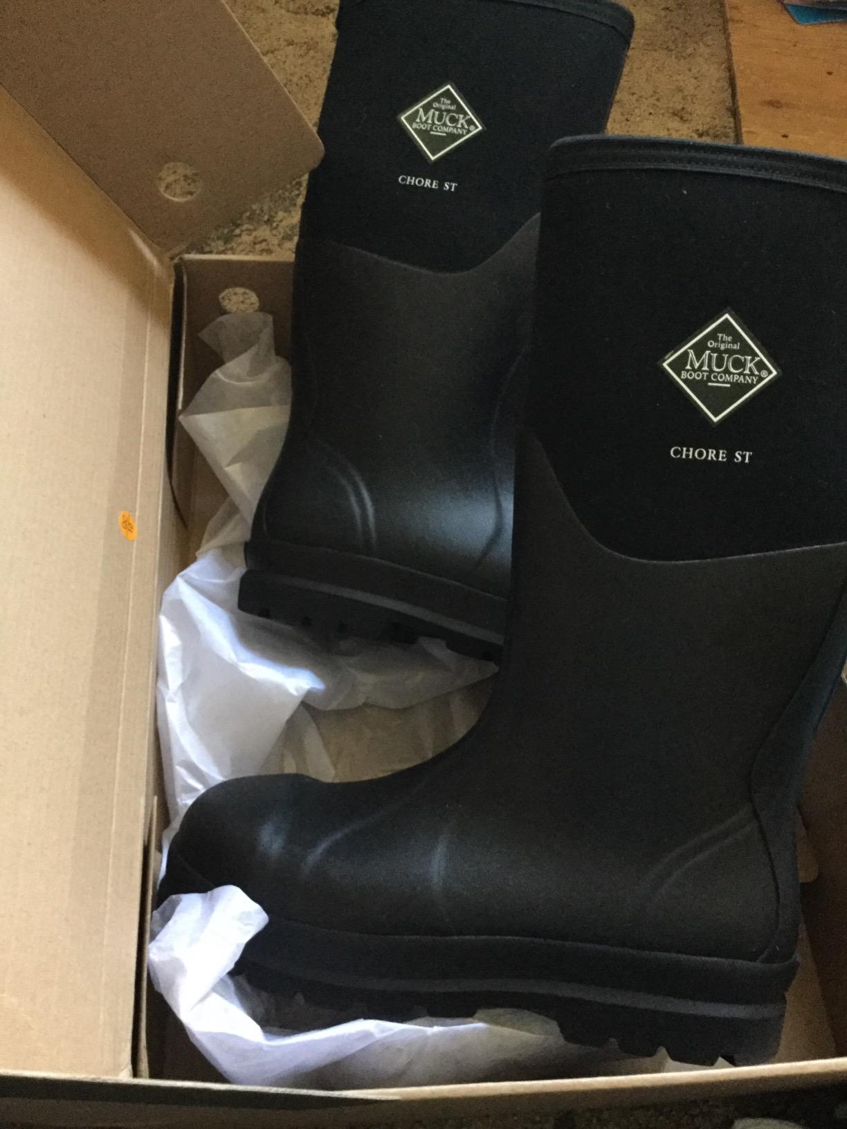 MUCK Chore Classic Men's Steel Toe Boot customer photo 1