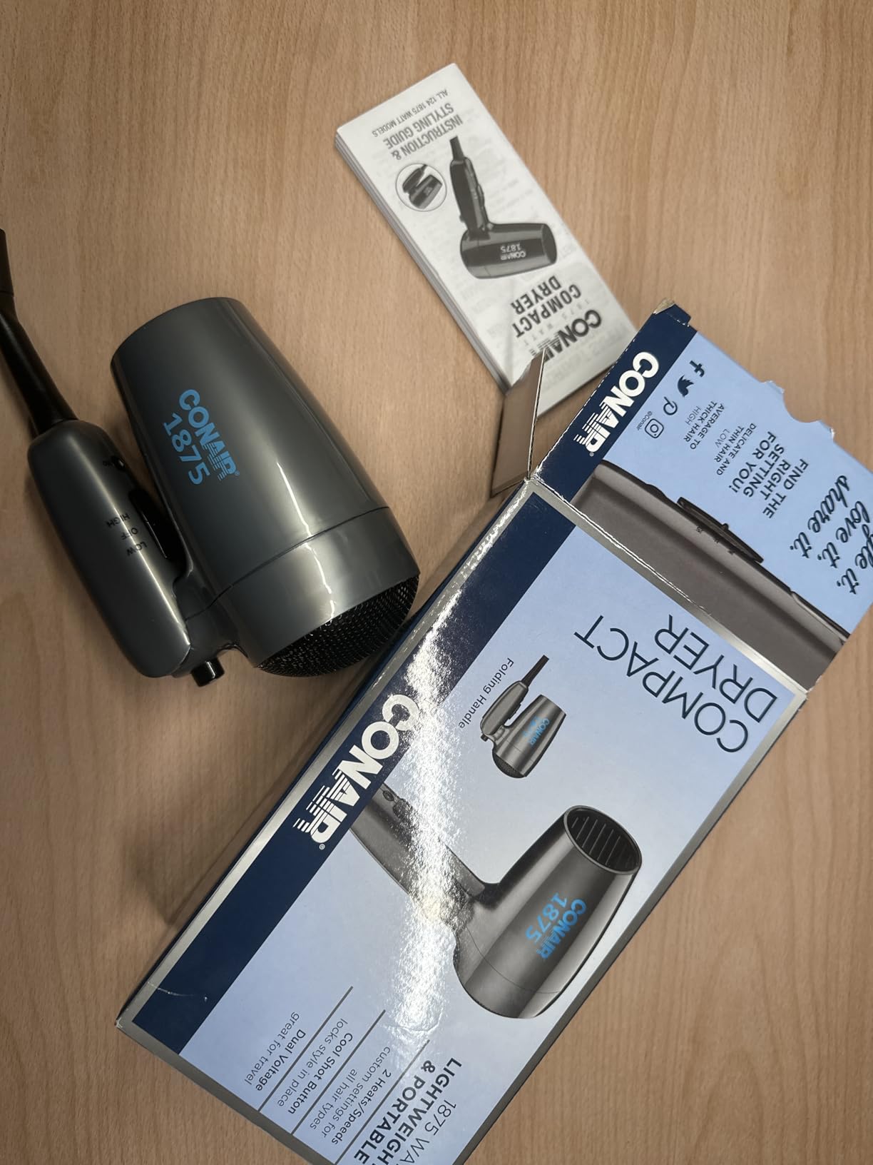 Conair 1875 Watt Travel Hair Dryer customer photo 2