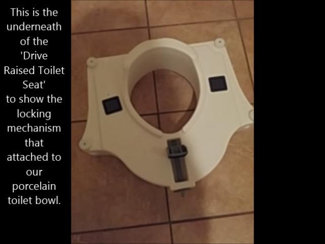Drive Medical 2-in-1 Raised Toilet Seat with Removable Padded Arms customer photo 1