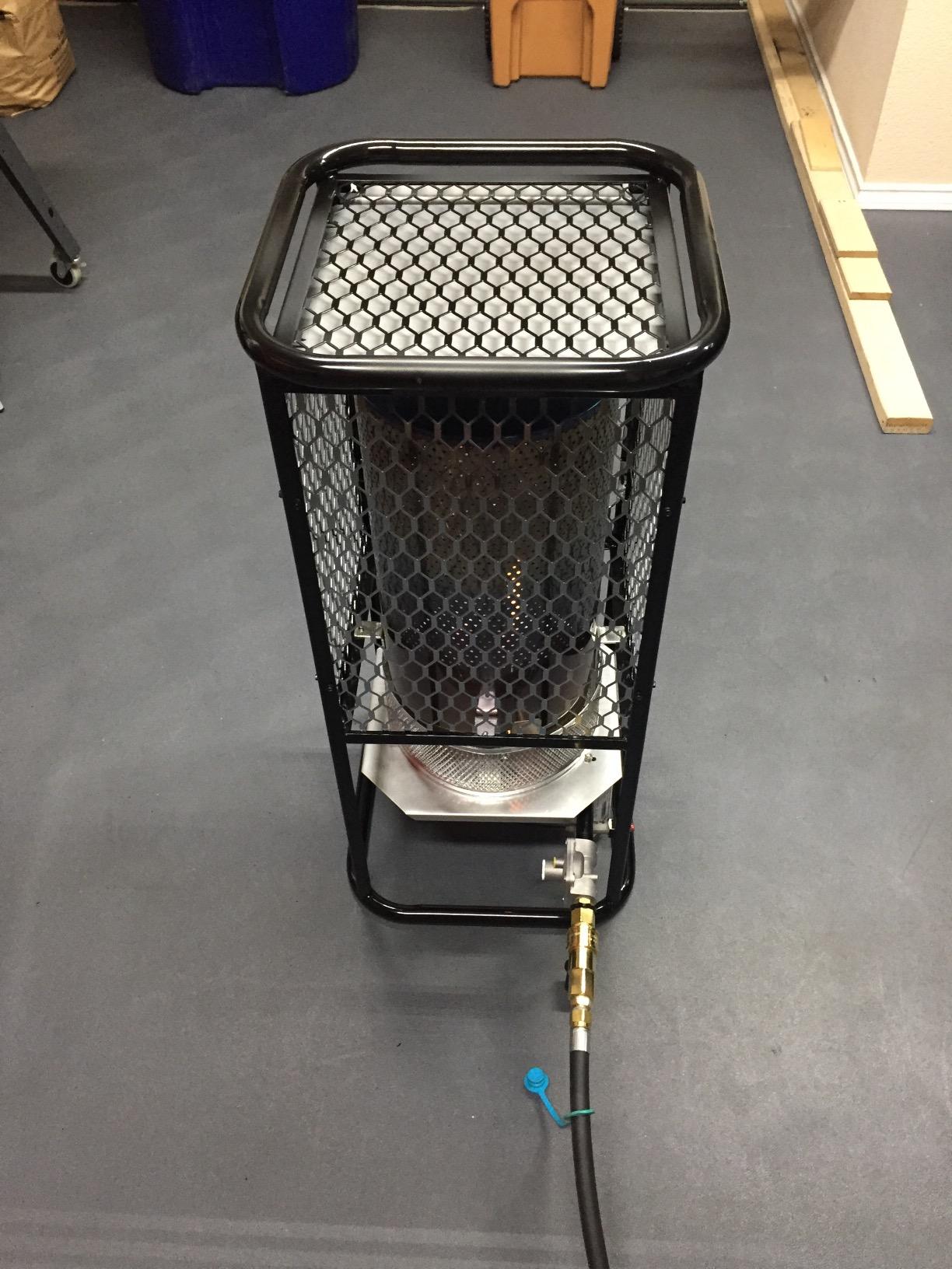 Heatstar By Enerco F170850 Radiant Natural Gas Heater HS125NG Salamander, 125K customer photo 2