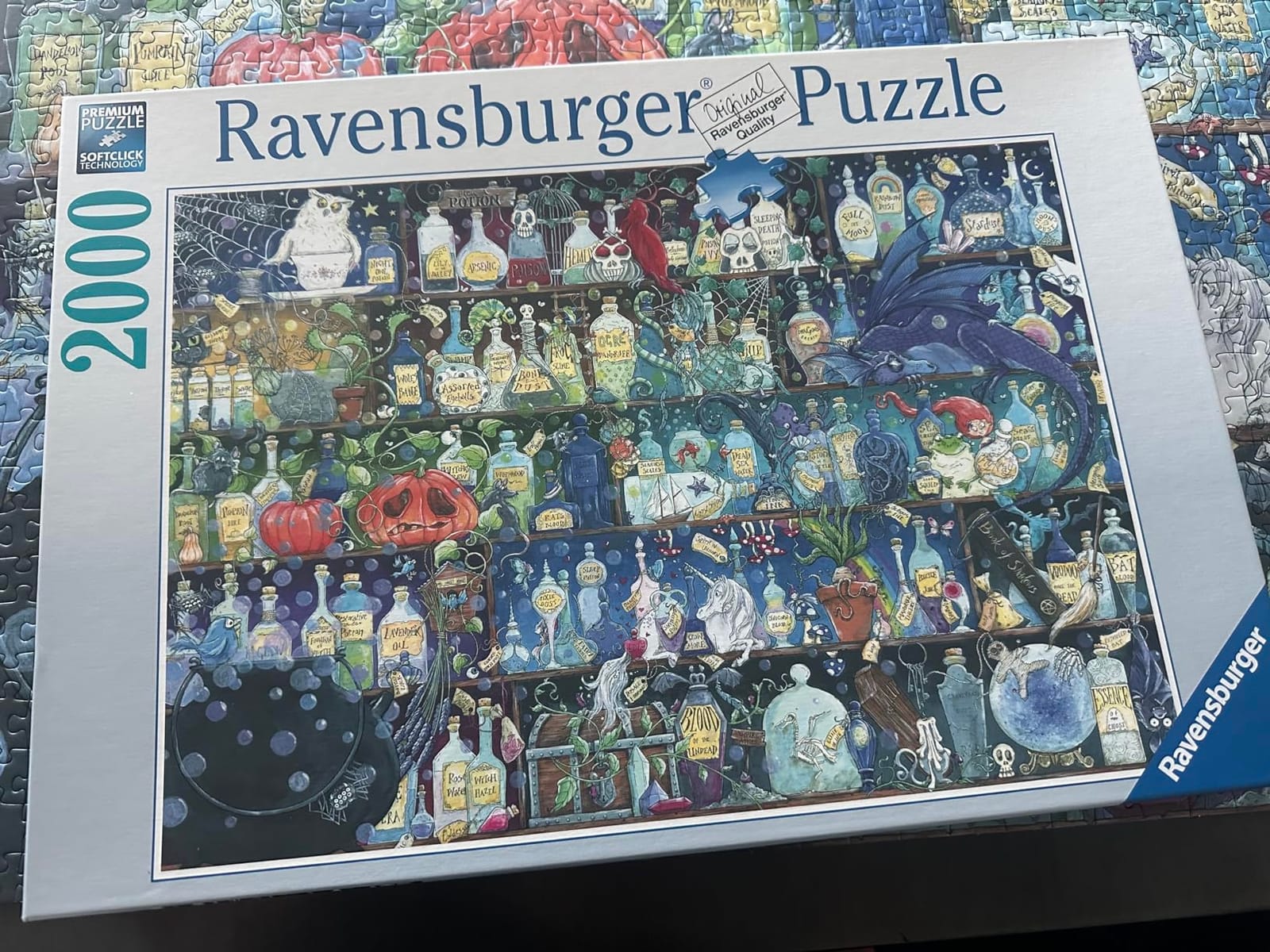 Ravensburger 16010 Poisons and Potions 2000 Piece Piece Jigsaw Puzzle for Adults - Every Piece is Unique, Softclick Technology Means Pieces Fit Together Perfectly customer photo 1
