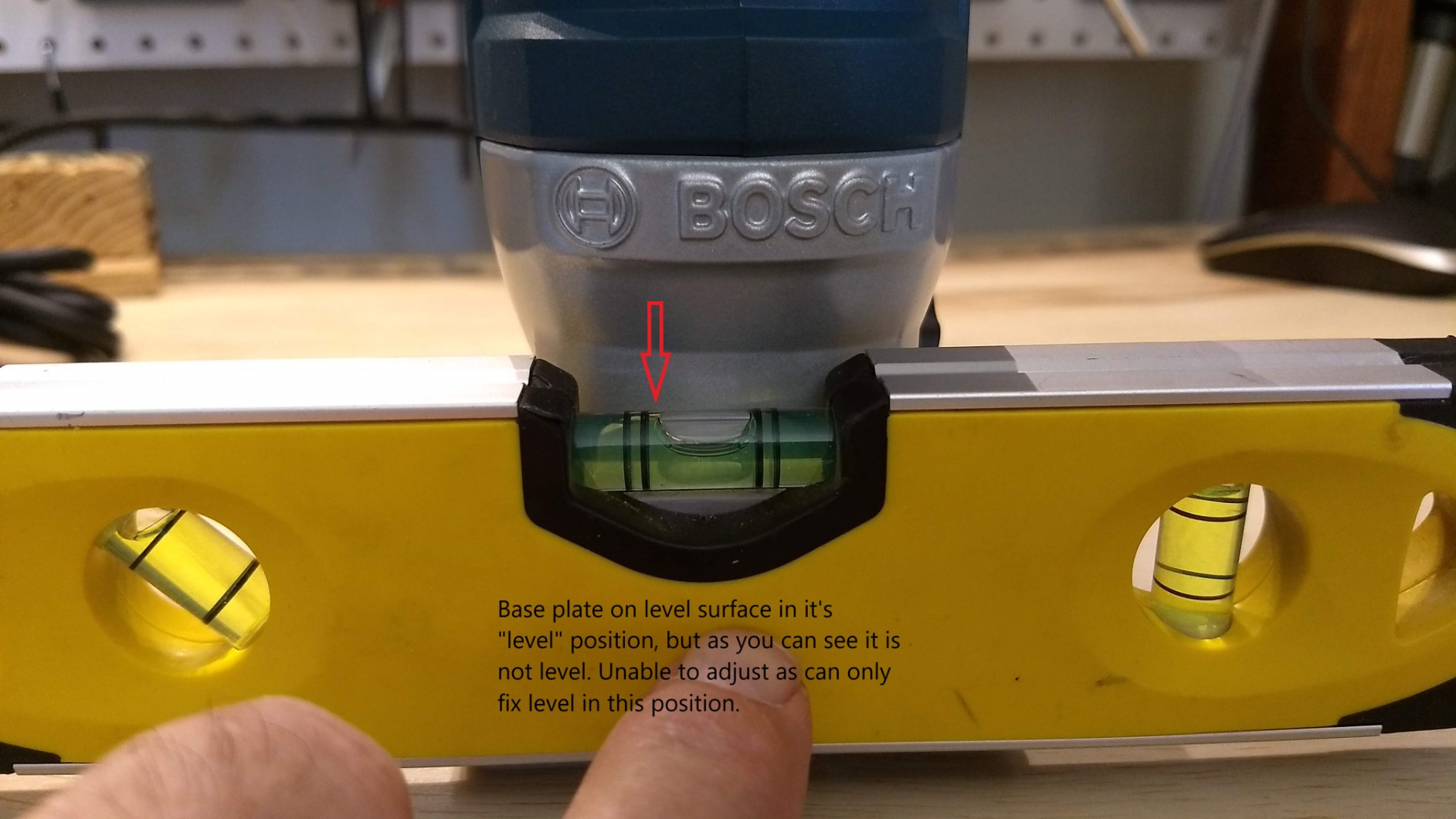 BOSCH JS260 Top-Handle Jig Saw - 6.0 Amp Motor, Variable Speed Control, Low-Vibration Plunging Design, Toolless Blade Change System customer photo 2