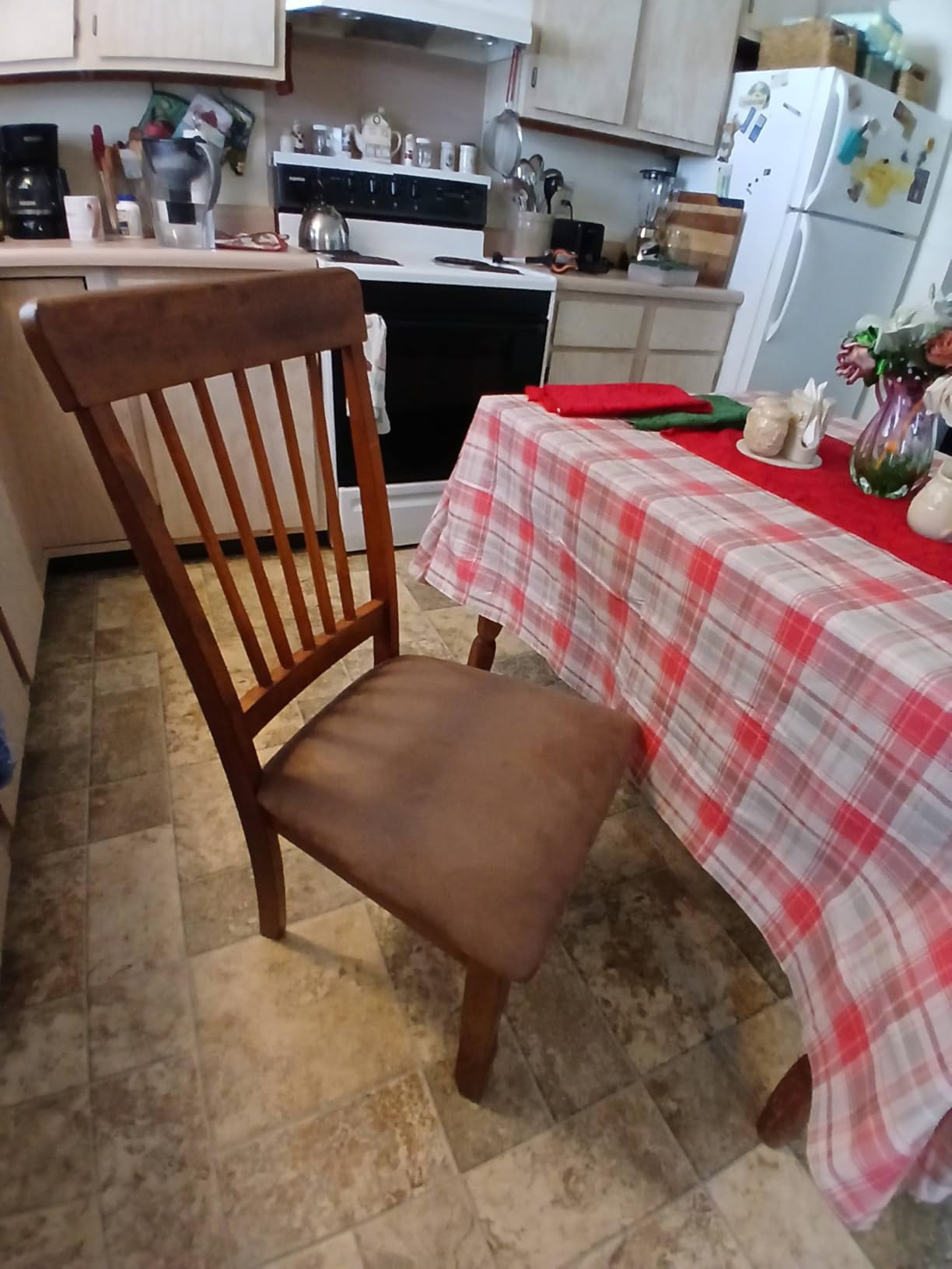 Signature Design by Ashley Berringer Wood Dining Chairs Set of 2, Brown customer photo 2