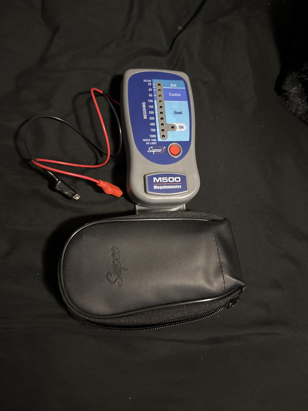 Supco M500 Electronic Megohmmeter, 0 to 1000 Megohms customer photo 1