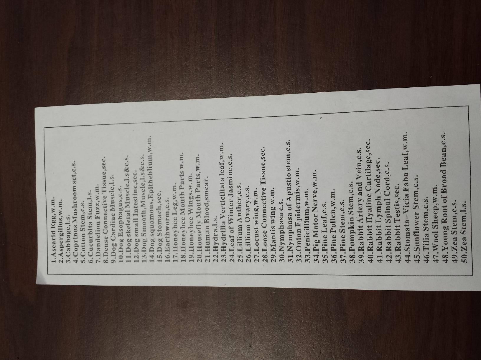 AmScope PS50 Prepared Microscope Slide Set, 50 Slides customer photo 1