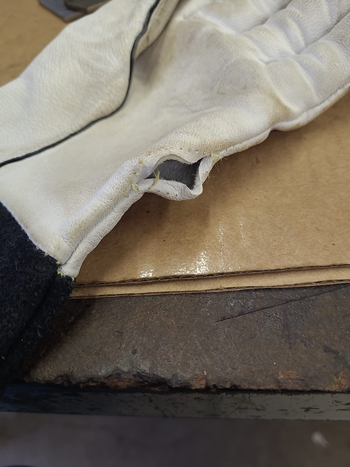 Lincoln Electric Grain Leather TIG Welding Gloves | Comfortable | Lightweight | K2981 - (M -XL) | customer photo 1