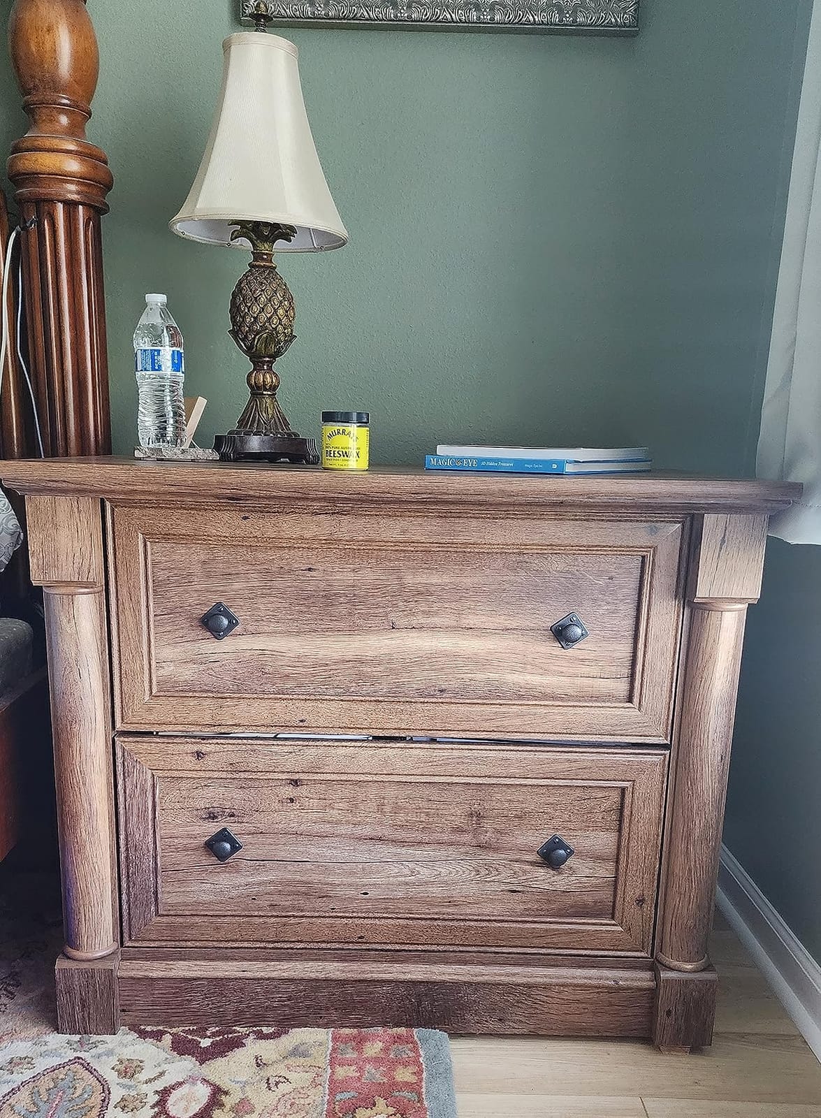 Sauder Palladia File Cabinet with 2 Drawers, Safety Mechanism, Lateral File Cabinet - Select Cherry Finish customer photo 2