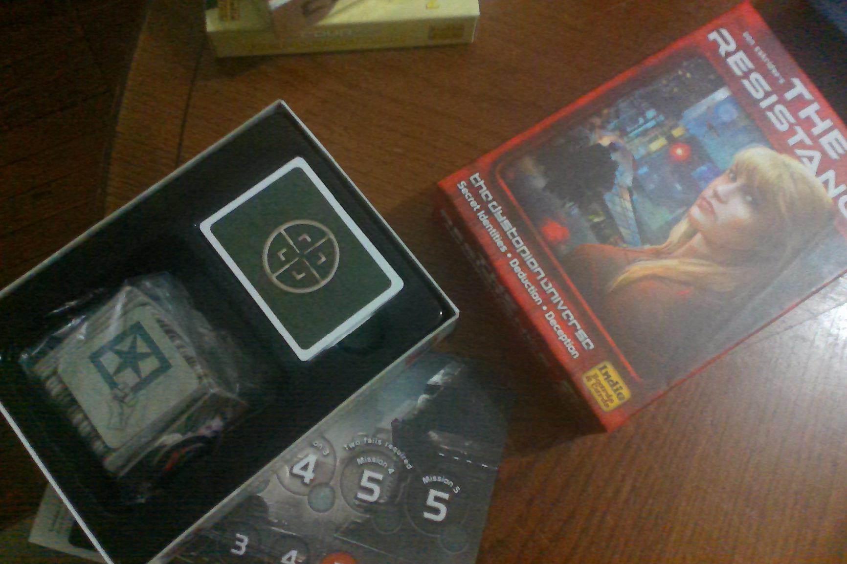 Indie Boards & Cards The Resistance Card Game | Social Deduction Strategy Game of Bluffing, Deception, Negotiation, Party for 5-10 Players Ages 13+, 30 Minute Rounds customer photo 2