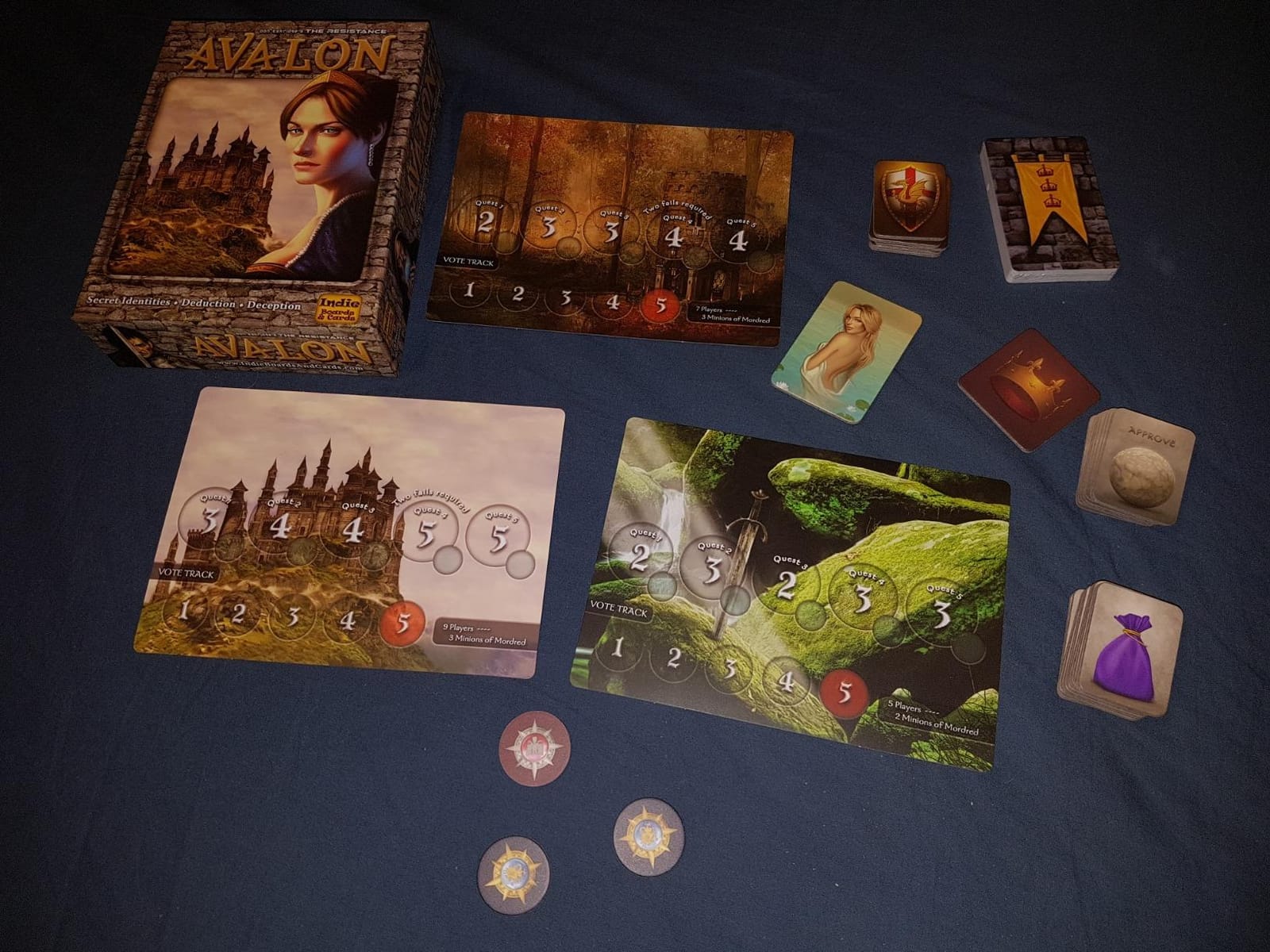 Indie Boards & Cards The Resistance: Avalon | Social Deduction Game of Hidden Roles, Bluffing & Loyalty, 5-10 Players, Ages 13+, Fast Tense Gameplay customer photo 2