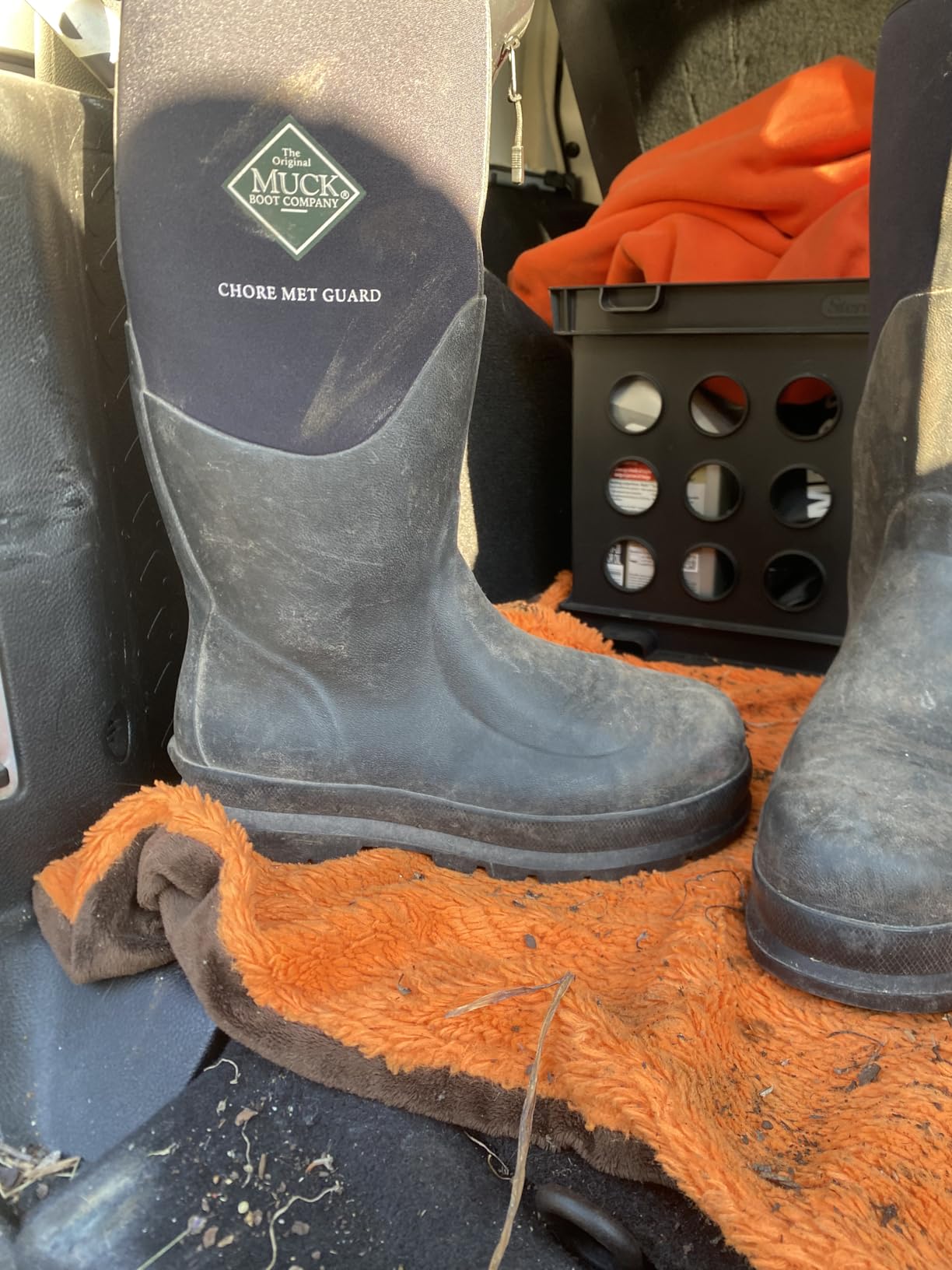 MUCK Men's Chore Met Guard Work Boots customer photo 1