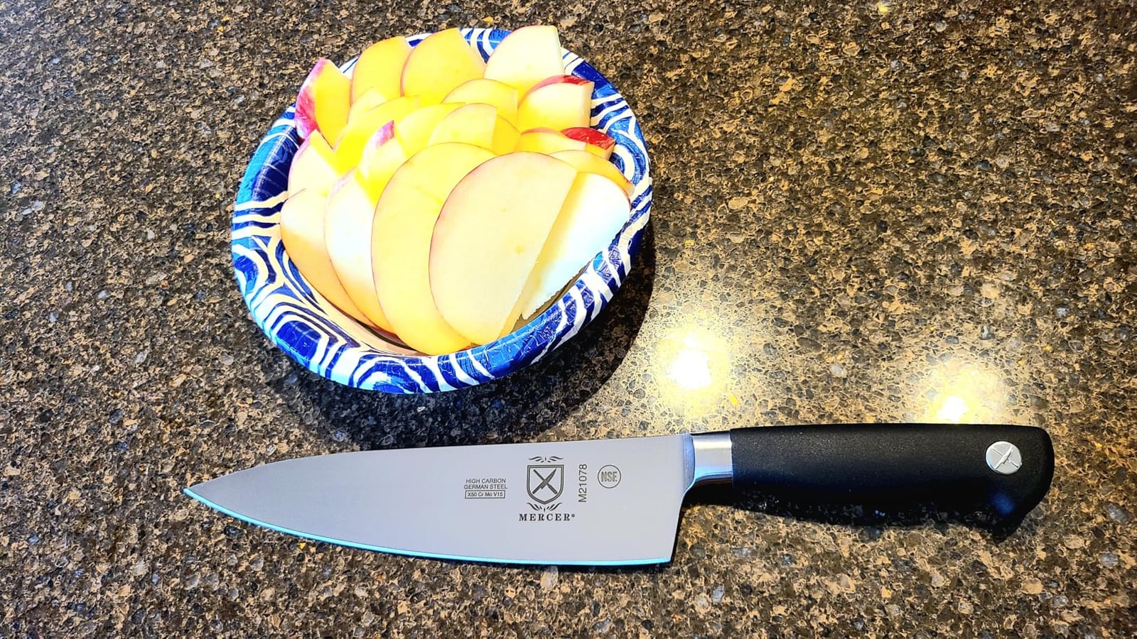 Mercer Culinary M21078 Genesis 8-Inch Short Bolster Chef's Knife, Black customer photo 2