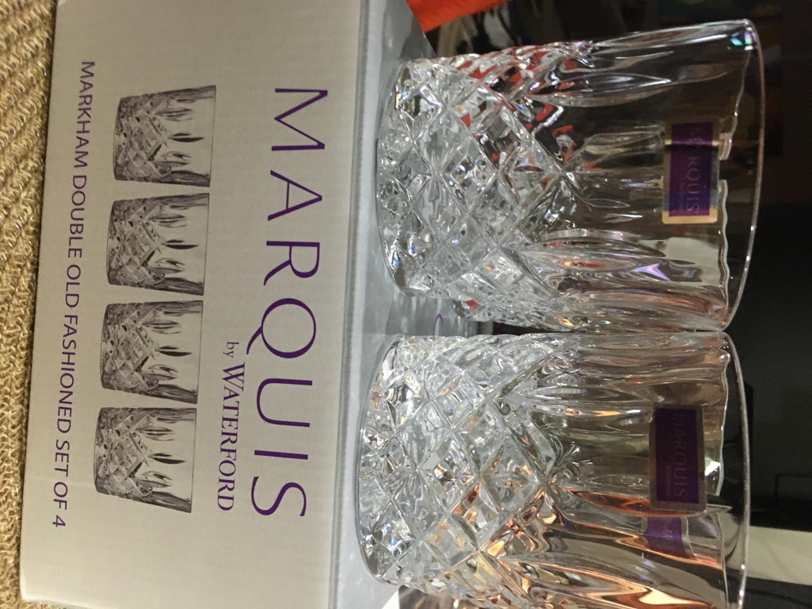 Marquis by Waterford Markham Double Old Fashion Set of 4, 11 oz, Clear customer photo 1