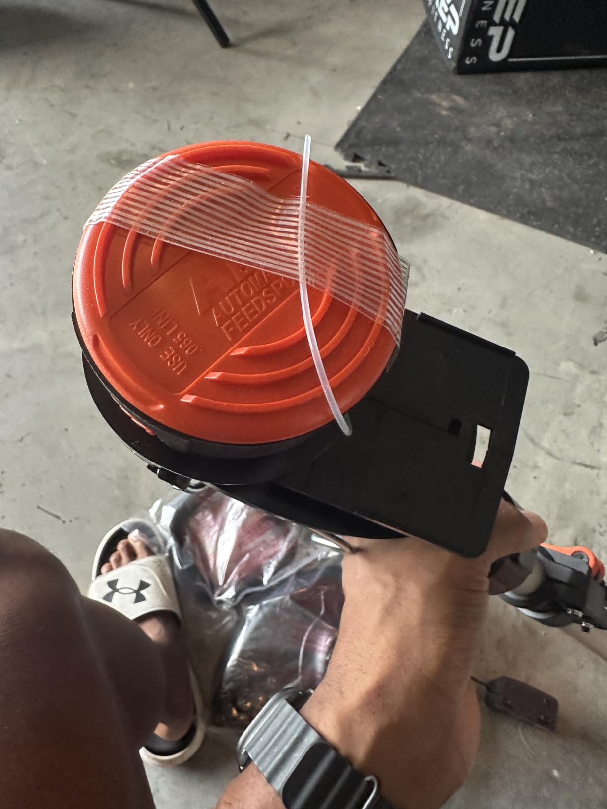 BLACK+DECKER 40V MAX 13 in String Trimmer Edger Cordless with Adjustable Telescoping Pole (LST136) customer photo 1