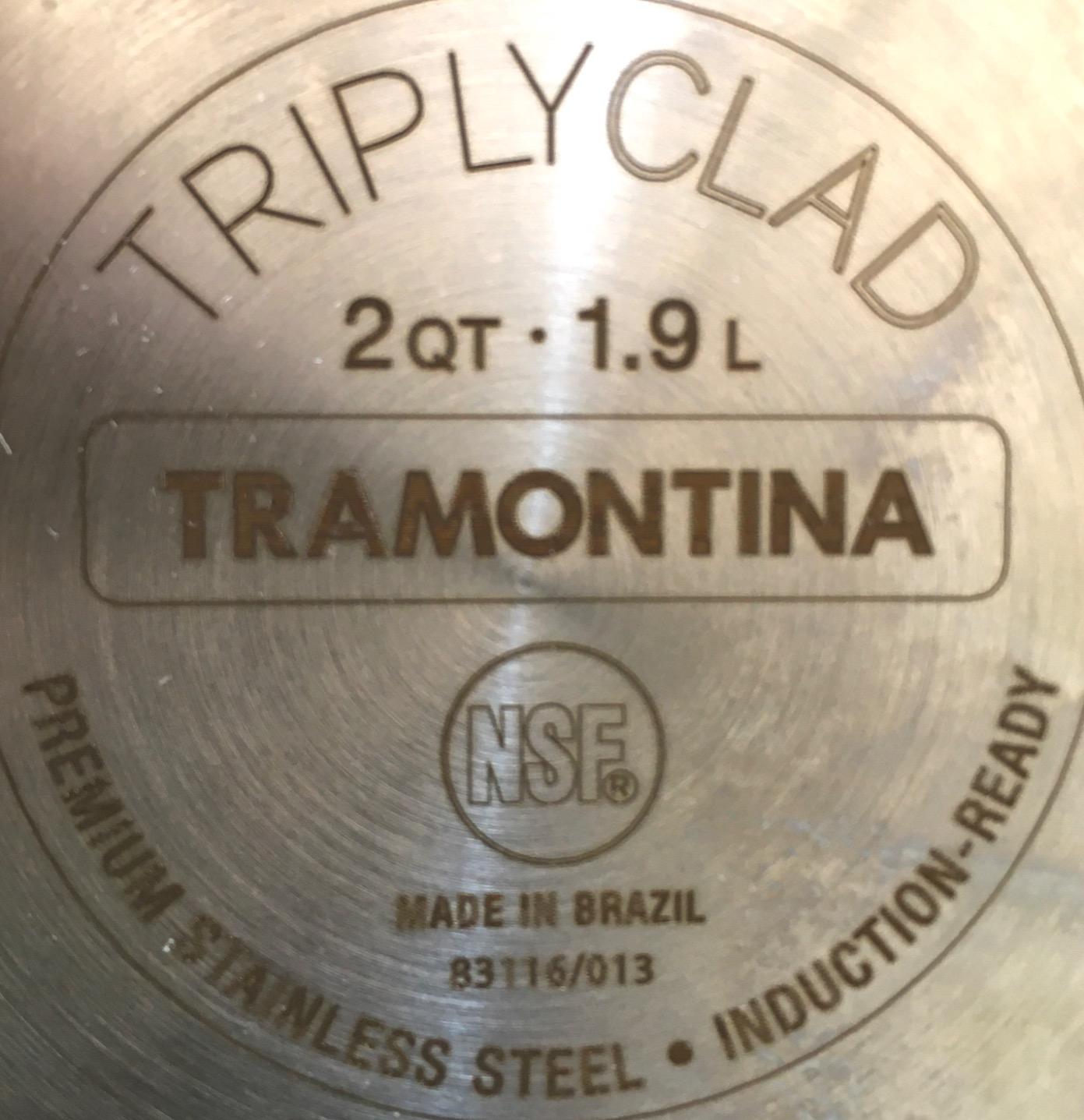 Tramontina Signature Tri-Ply Clad Stainless Steel 2-Quart Sauce Pan customer photo 2