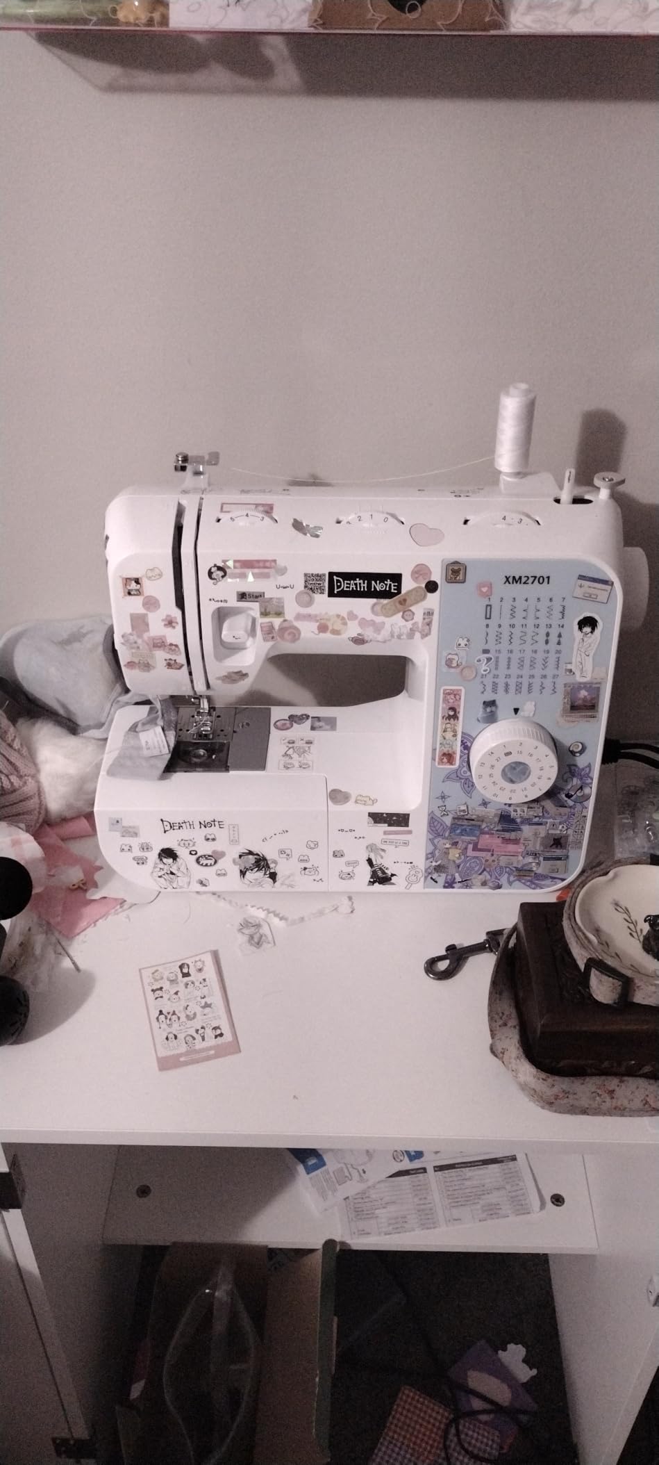 Brother Sewing Machine, XM2701, Portable Sewing Machine, 27 Stitches | Easy sewing machine with 6 sewing feet, auto needle threader, and free arm for cuffs, sleeves, and pant legs customer photo 2