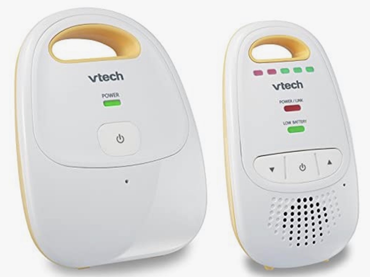 VTech Audio Baby Monitor — No Static DECT 6.0, No WiFi, Hack-Proof | 8Hr Battery, Belt Clip, 1000ft Range, 5-Level Sound Indicator | DM111 customer photo 2