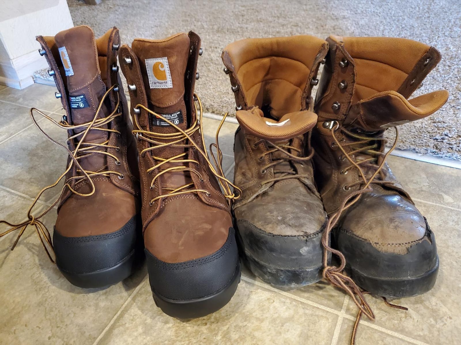 Carhartt Men's Rugged Flex Waterproof Insulated Boots customer photo 2