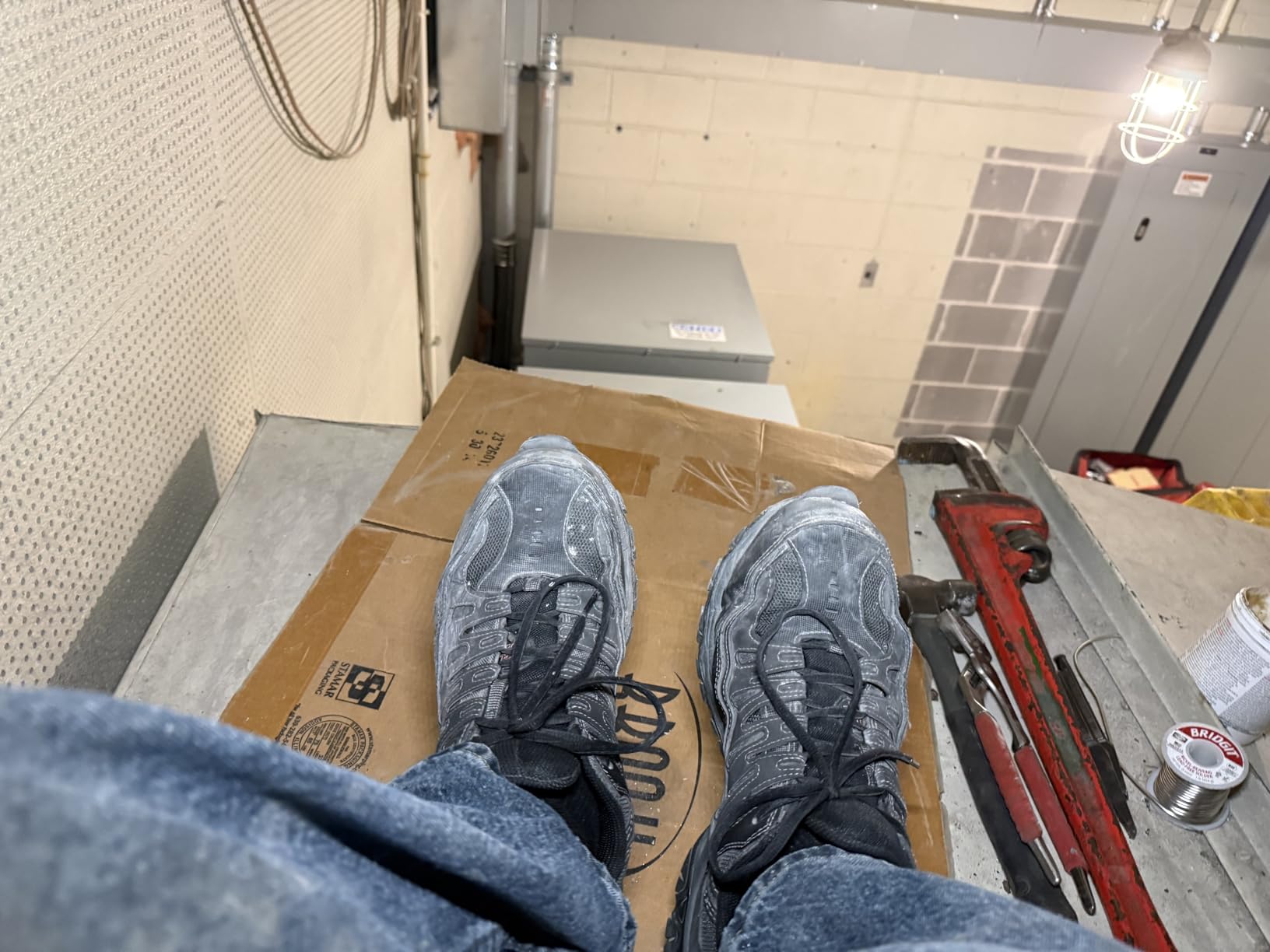 Skechers Men's Cankton Steel Toe Lace Up customer photo 2