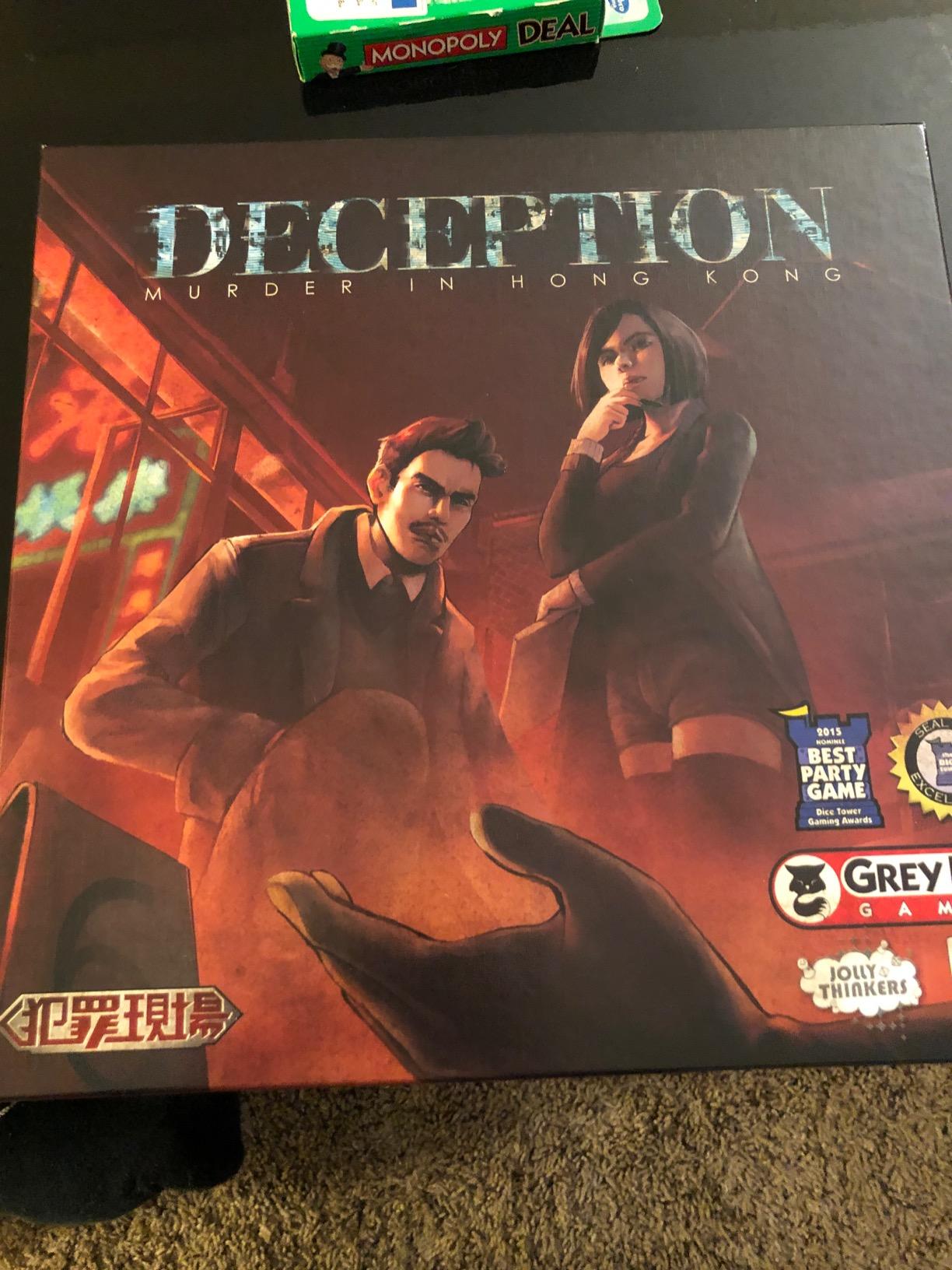 Grey Fox Games Deception: Murder in Hong Kong Board Game | Social Deduction | 4-12 Players | 20 Minutes customer photo 1