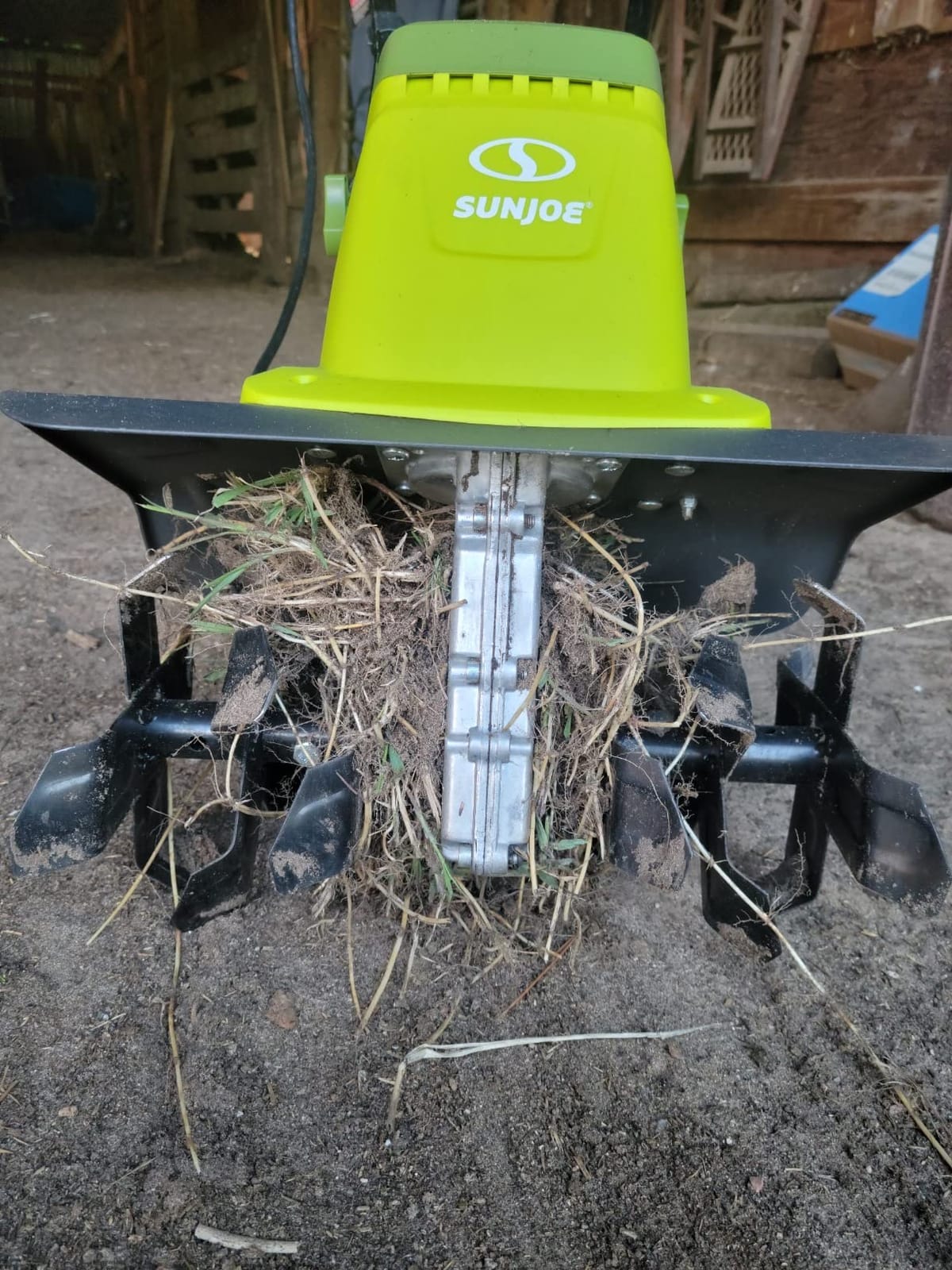 Sun Joe Corded Electric Garden Tiller & Cultivator with Steel Tines, TJ604E | Steel Tines, 16