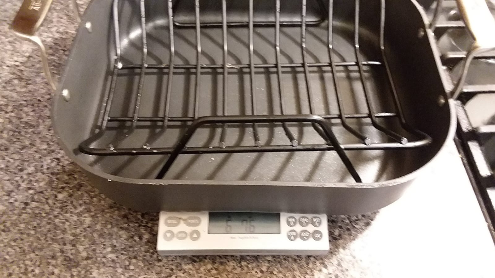 All-Clad HA1 Hard Anodized Nonstick Roaster and Nonstick Rack 13x16 Inch Oven Broiler Safe 500F Roaster Pan, Pots and Pans, Cookware Black customer photo 1