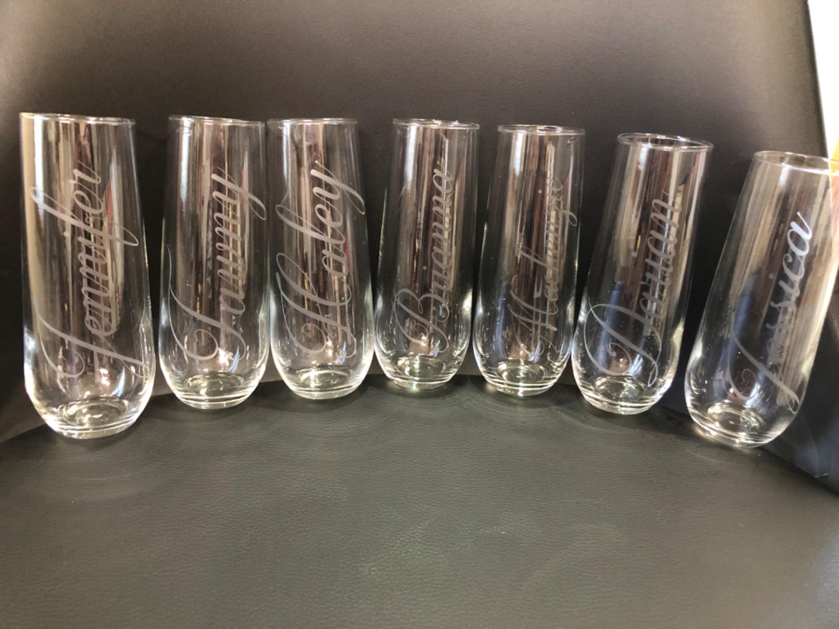Libbey 228 Stemless Champagne Flutes Glass Set of 12, Elegant 8.5 Oz Flute Glasses for Champagne, Clear Fluted Glassware customer photo 2