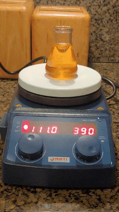 FOUR E'S SCIENTIFIC Magnetic Stirrer Hot Plate, 280℃/536°F, Max 5L, 110V customer photo 2
