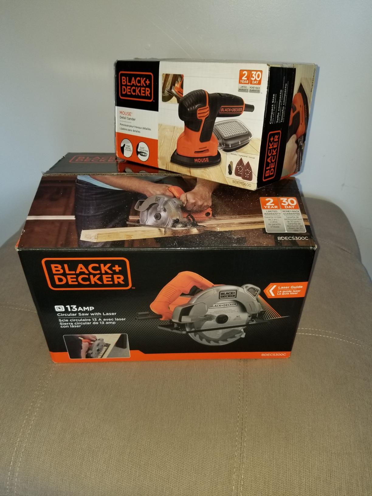 BLACK+DECKER 7-1/4-Inch Circular Saw with Laser, 13-Amp (BDECS300C) customer photo 1