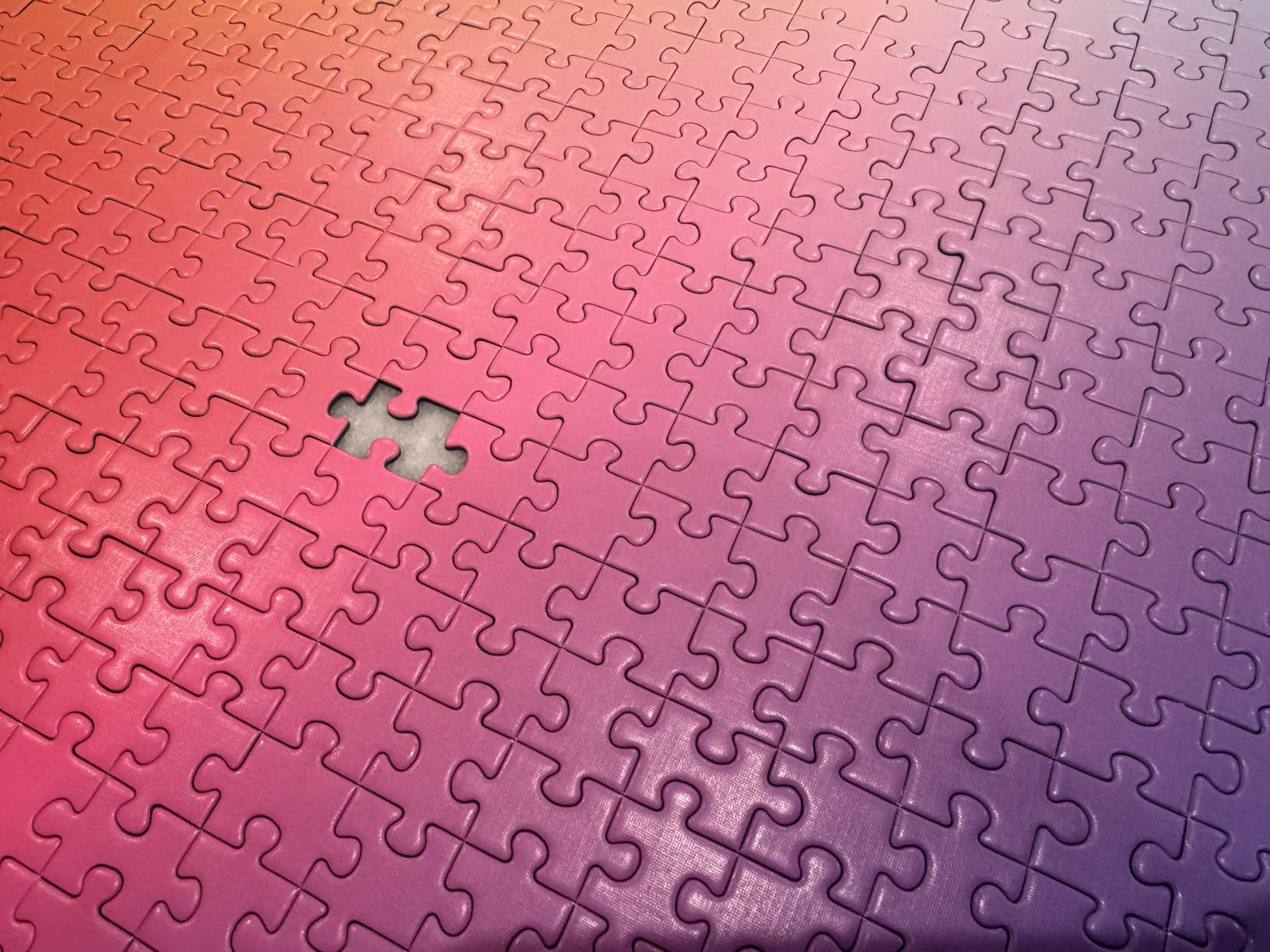 Cloudberries Gradient Puzzle: Hard 1000 Piece Jigsaw Puzzles for Adults, Rainbow Puzzle with Fun Color Gradient customer photo 1