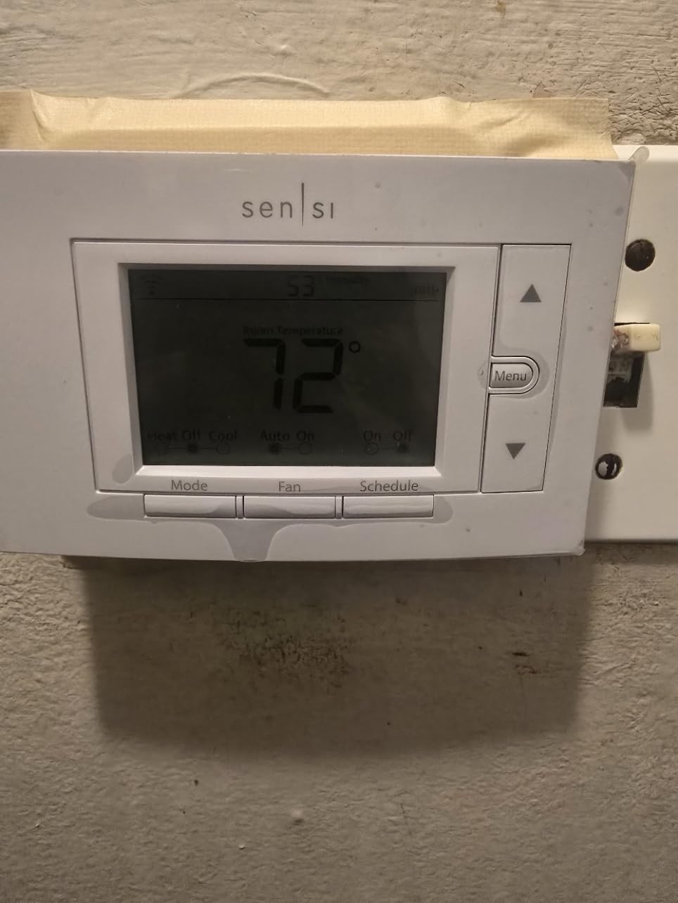 Sensi Smart Thermostat, Wi-Fi, DIY, Alexa, Energy Star Certified, ST55 customer photo 1