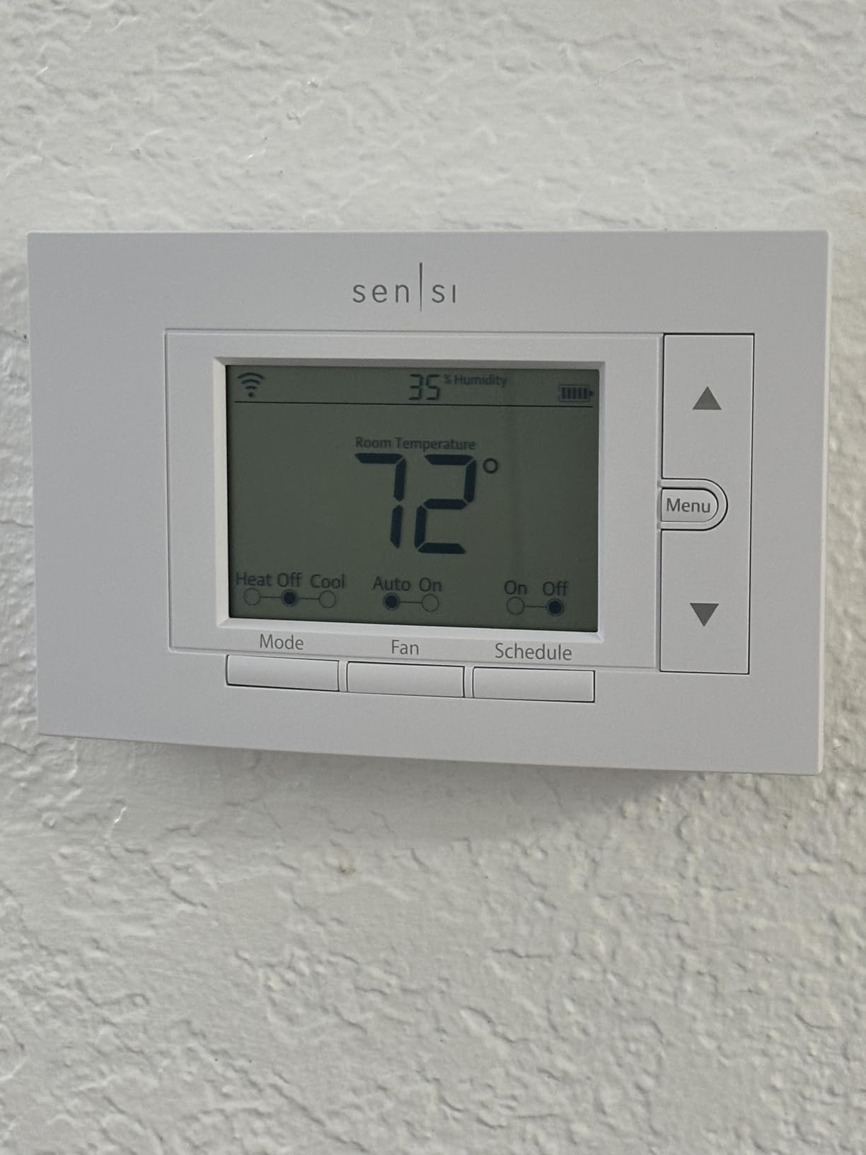 Sensi Smart Thermostat, Wi-Fi, DIY, Alexa, Energy Star Certified, ST55 customer photo 2