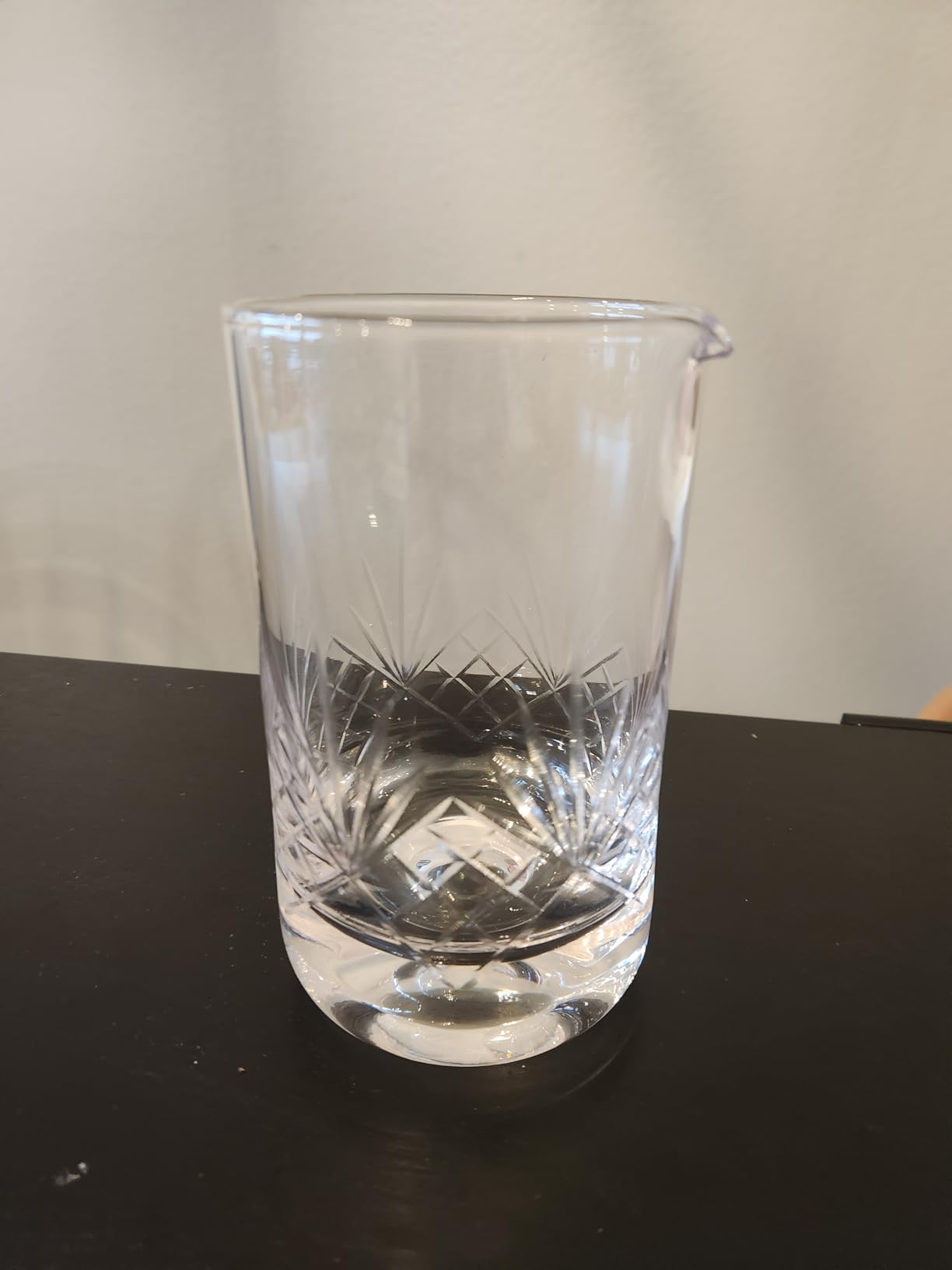 MOFADO. Crystal Cocktail Mixing Glass - Premium 24oz 710ml - Solid & Thick Bottom Cocktail Shaker Professional Quality Bartender Tool for Stirring Cocktail & Drinks - Gift Ideas for Christmas Birthday customer photo 2