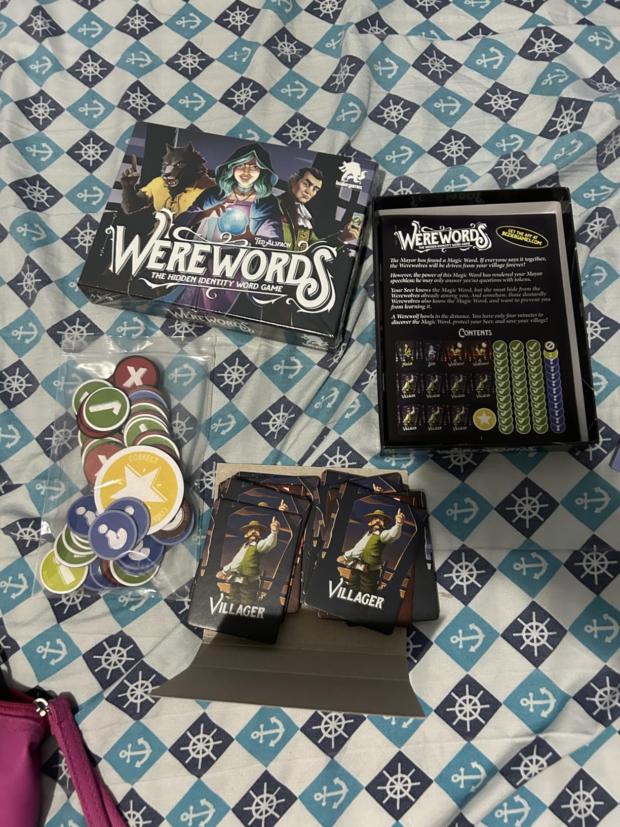 Bezier Games Werewords | Fast 5-Minute Word-Guessing Social Deduction and Bluffing Family Game, Hidden Roles and Voting, 4-10 Players customer photo 2