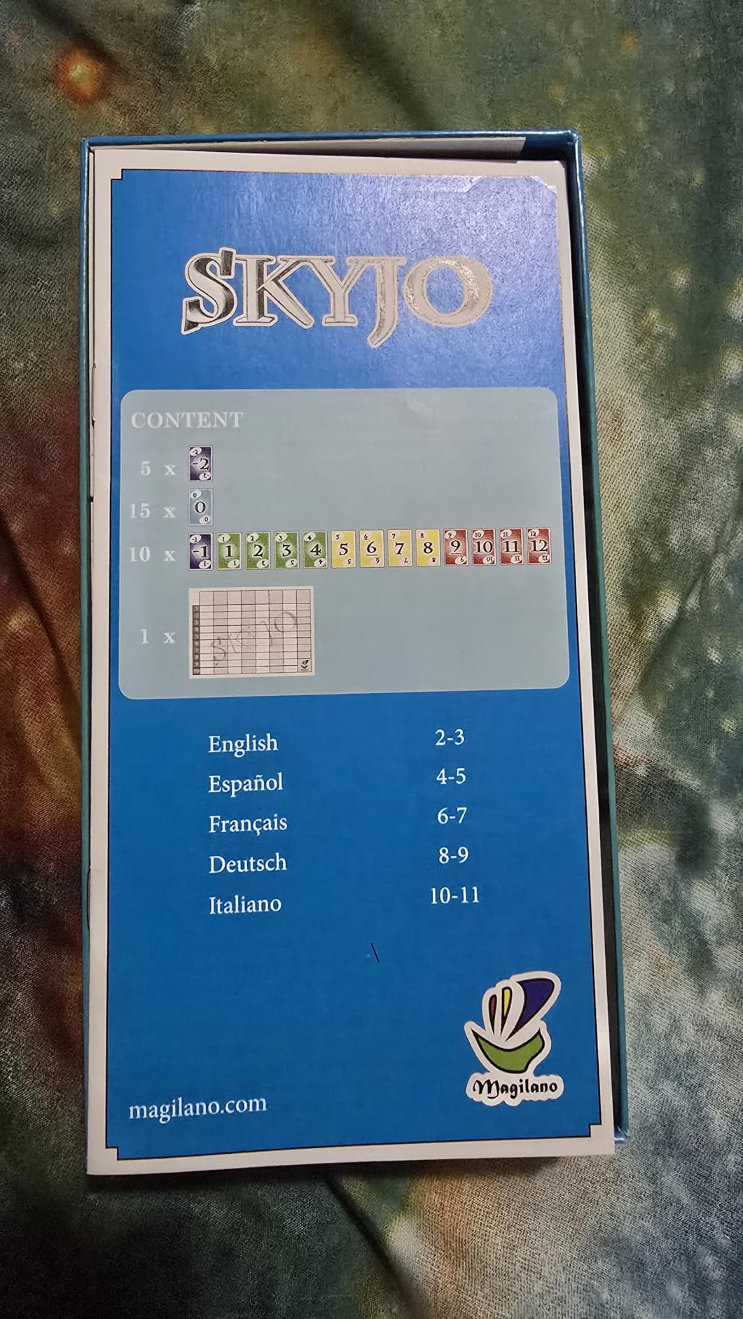 magilano SKYJO, Fun Card Game for Young and Least Young, Fun Game Parties in The Circle of Friends and Family. customer photo 1