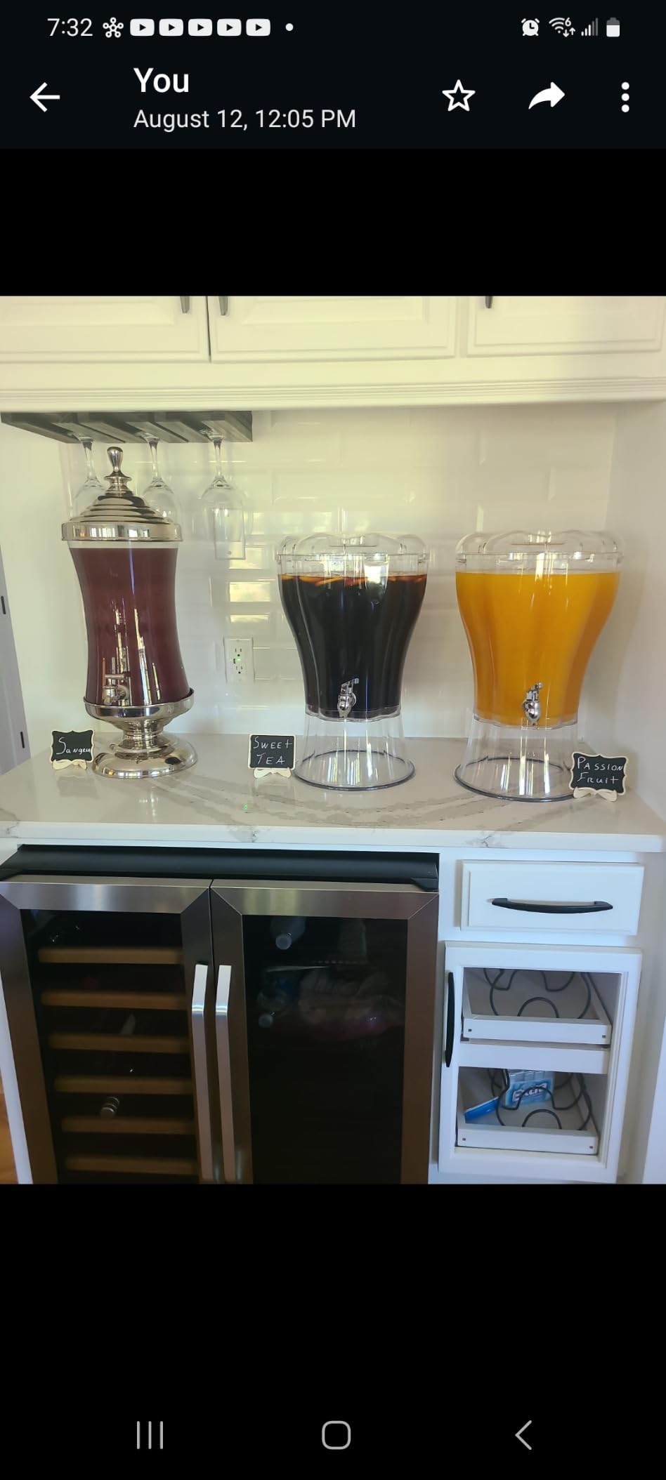Buddeez 3.5 Gallon Clear Drink Dispenser with Ice Cone and Spigot customer photo 2